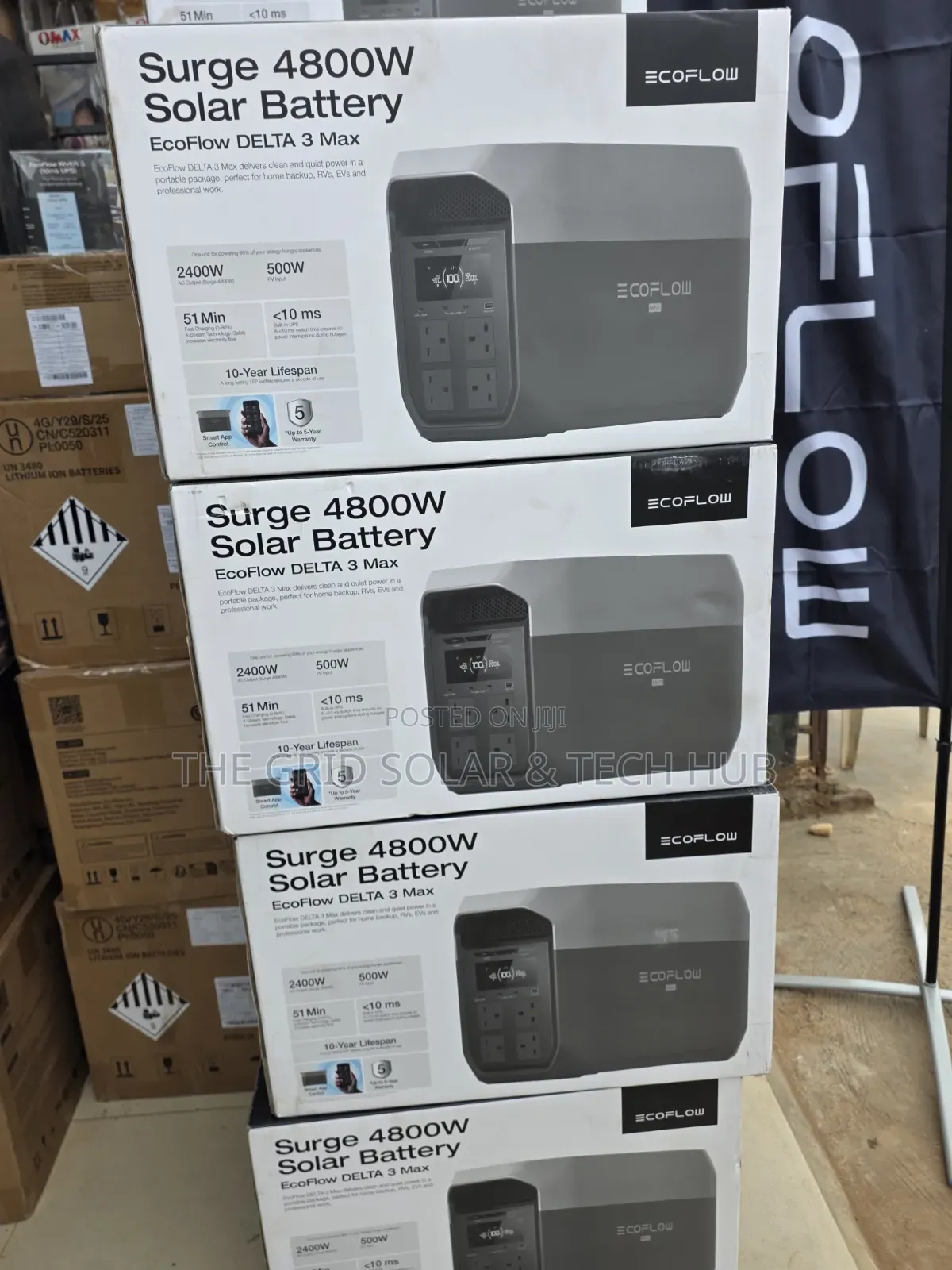 Brand New EcoFlow DELTA 3 Max Portable Power Station (2048Wh / 2400W)