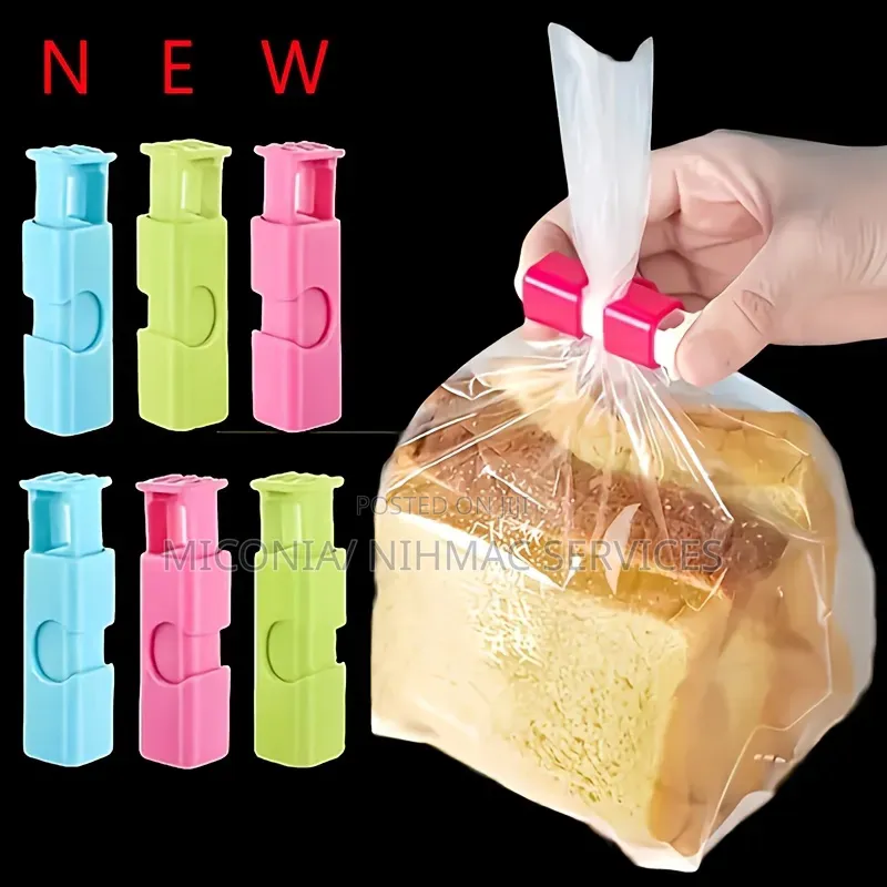 3in1 Reusable Plastic Food Sealing Clip