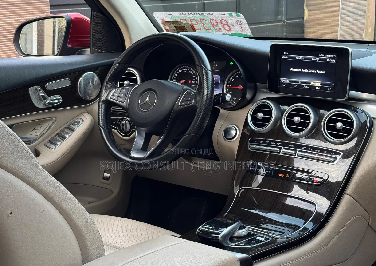 Mercedes-Benz GLC-Class 2016 Red
