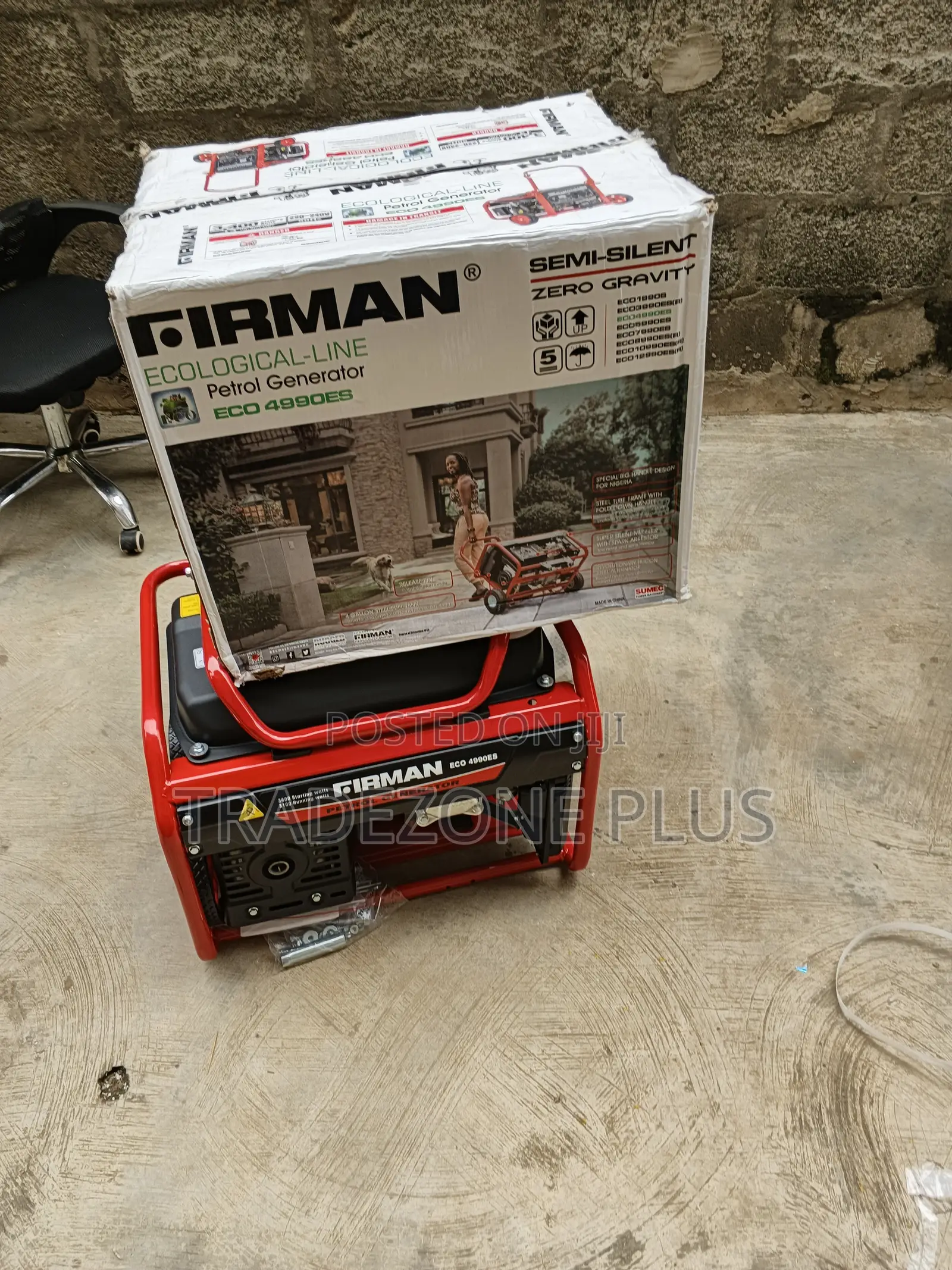 Firman ECO4990ES 3.4kVA Industrial-Grade Generator