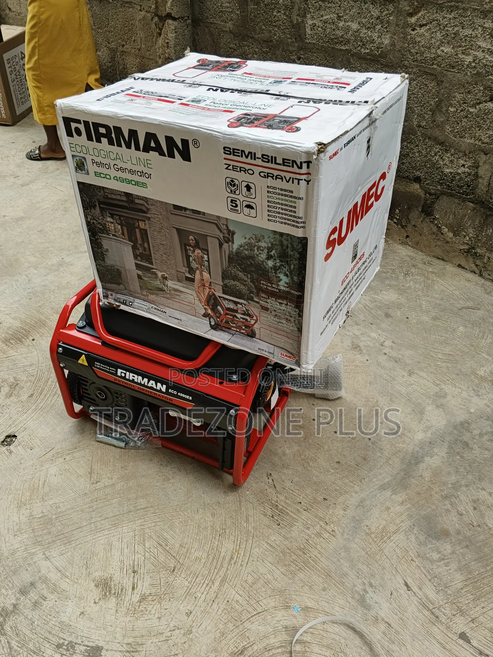 Firman ECO4990ES 3.4kVA Industrial-Grade Generator