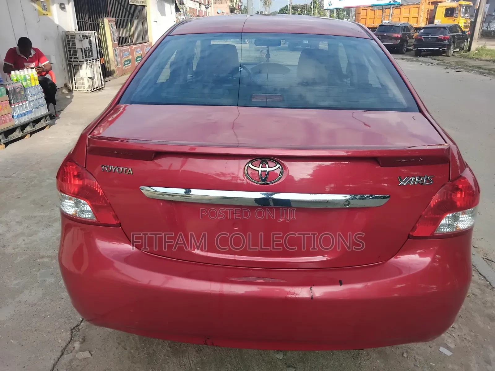 Toyota Yaris 1.3 VVT-i Automatic 2008 Red
