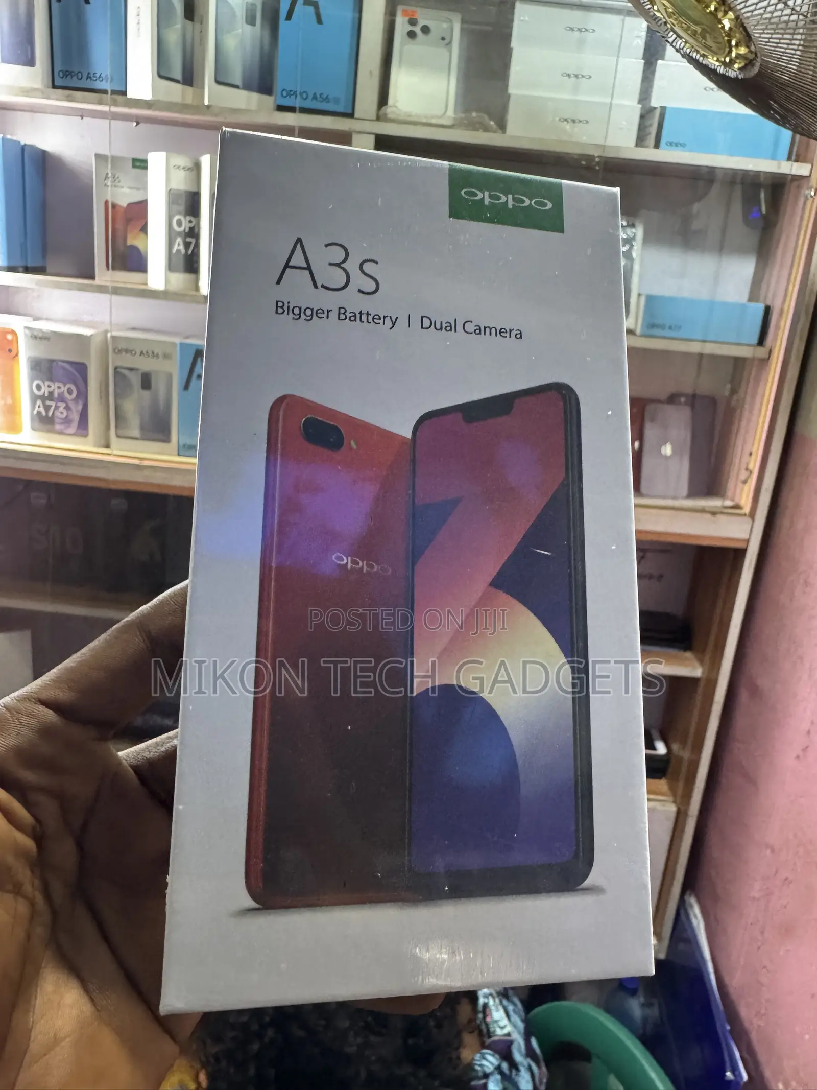 New Oppo A3s 256 GB Pink