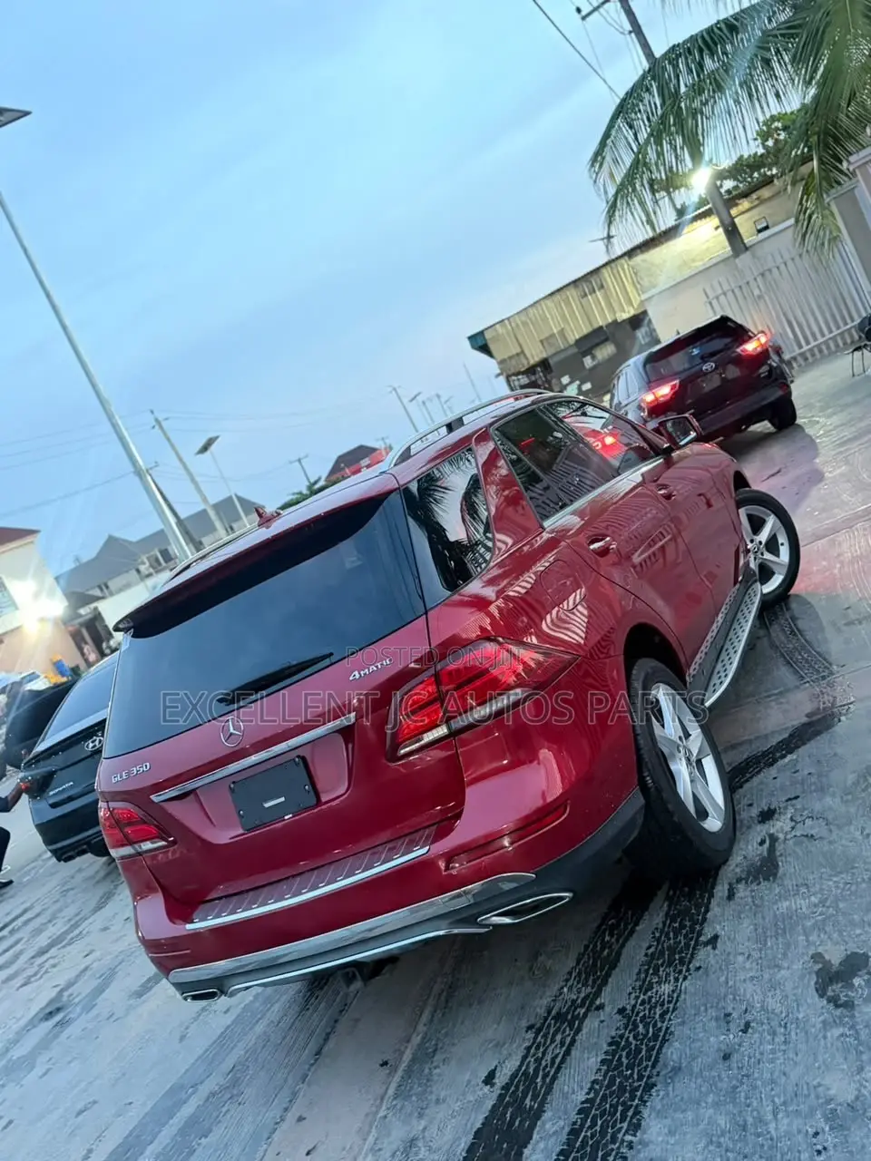Mercedes-Benz GLE-Class GLE 350 2017 Red