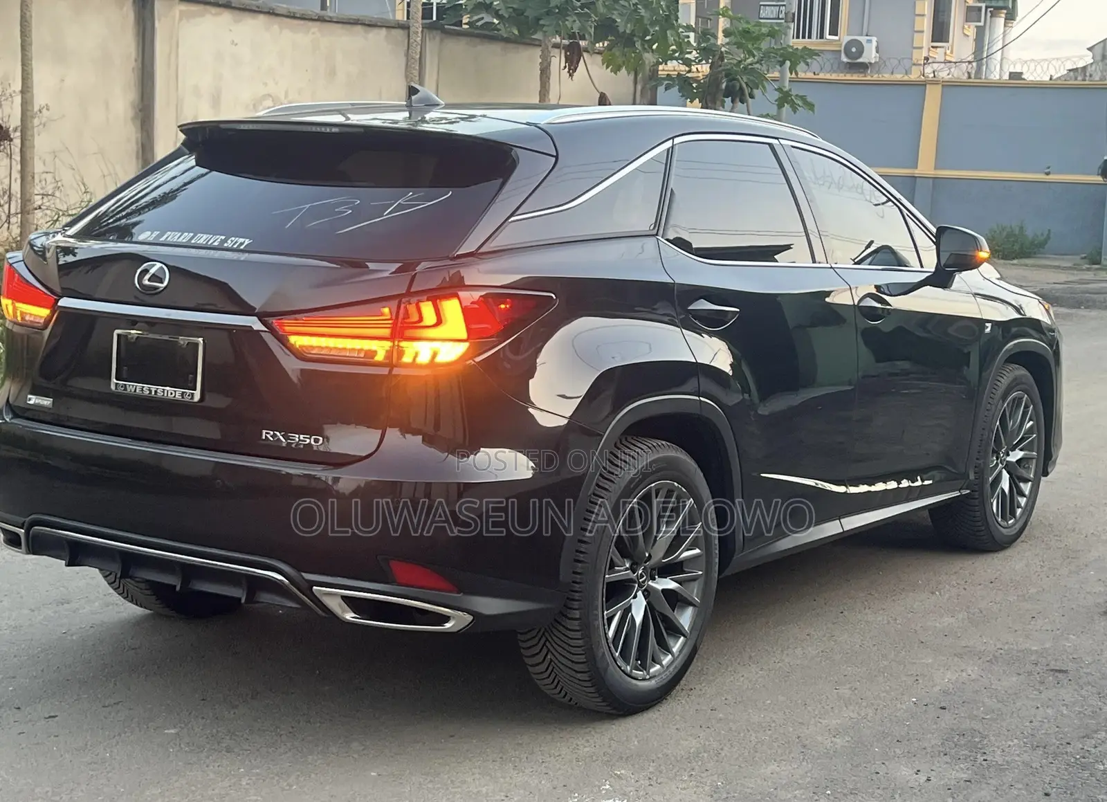 Lexus RX 350L 2WD 2020 Black