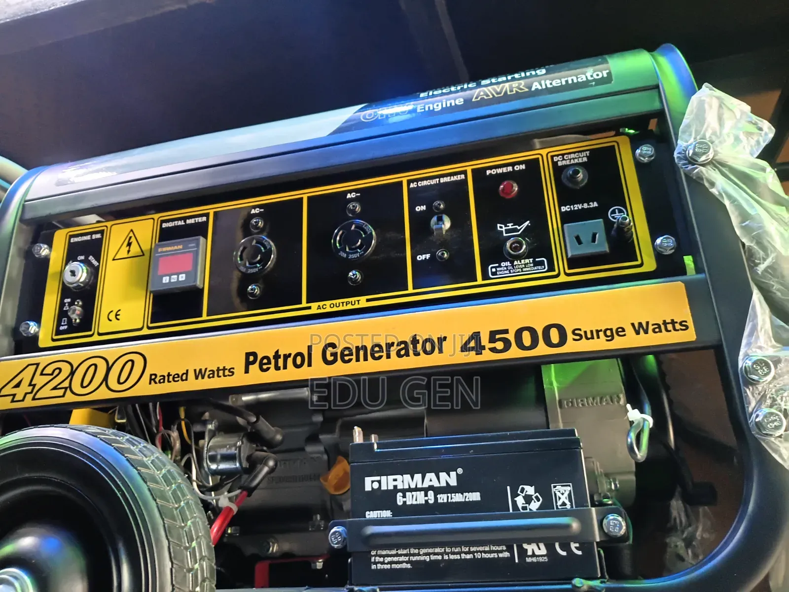 Original Sumec Firman Generator 4.5kva 100%copper Coil