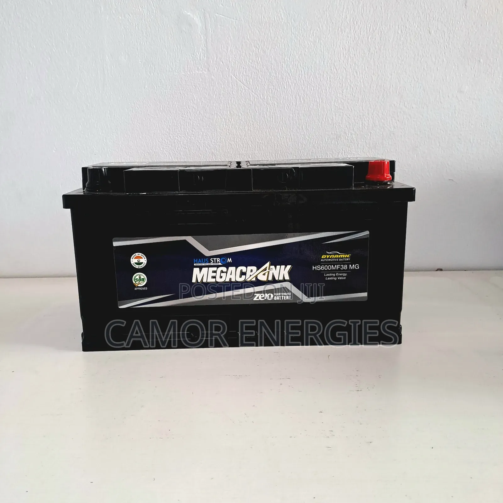 Megacrank 100Ah Car Battery | 18-Month Warranty |