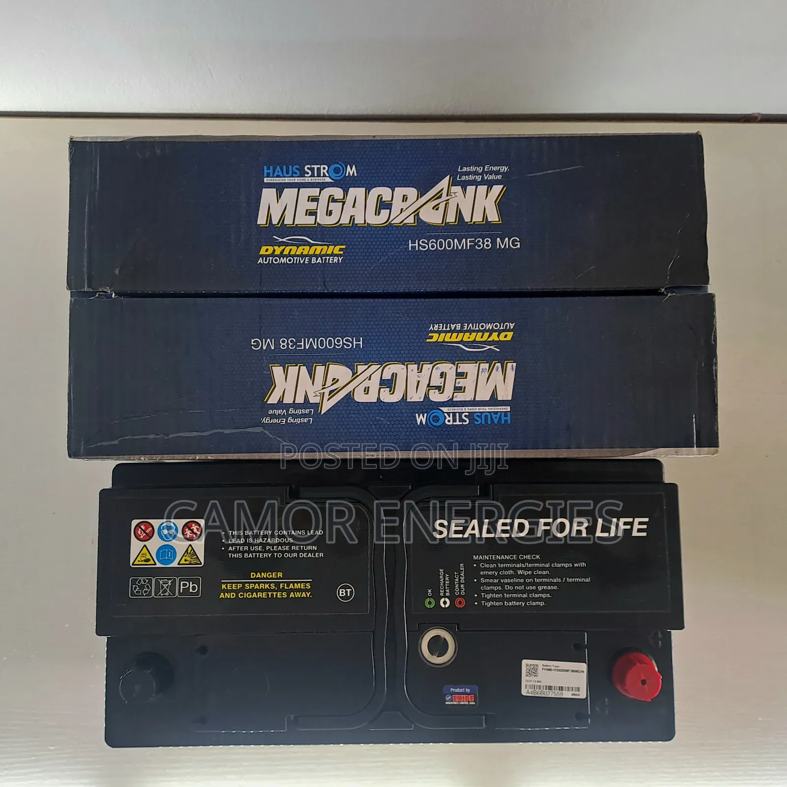 Megacrank 100Ah Car Battery | 18-Month Warranty |