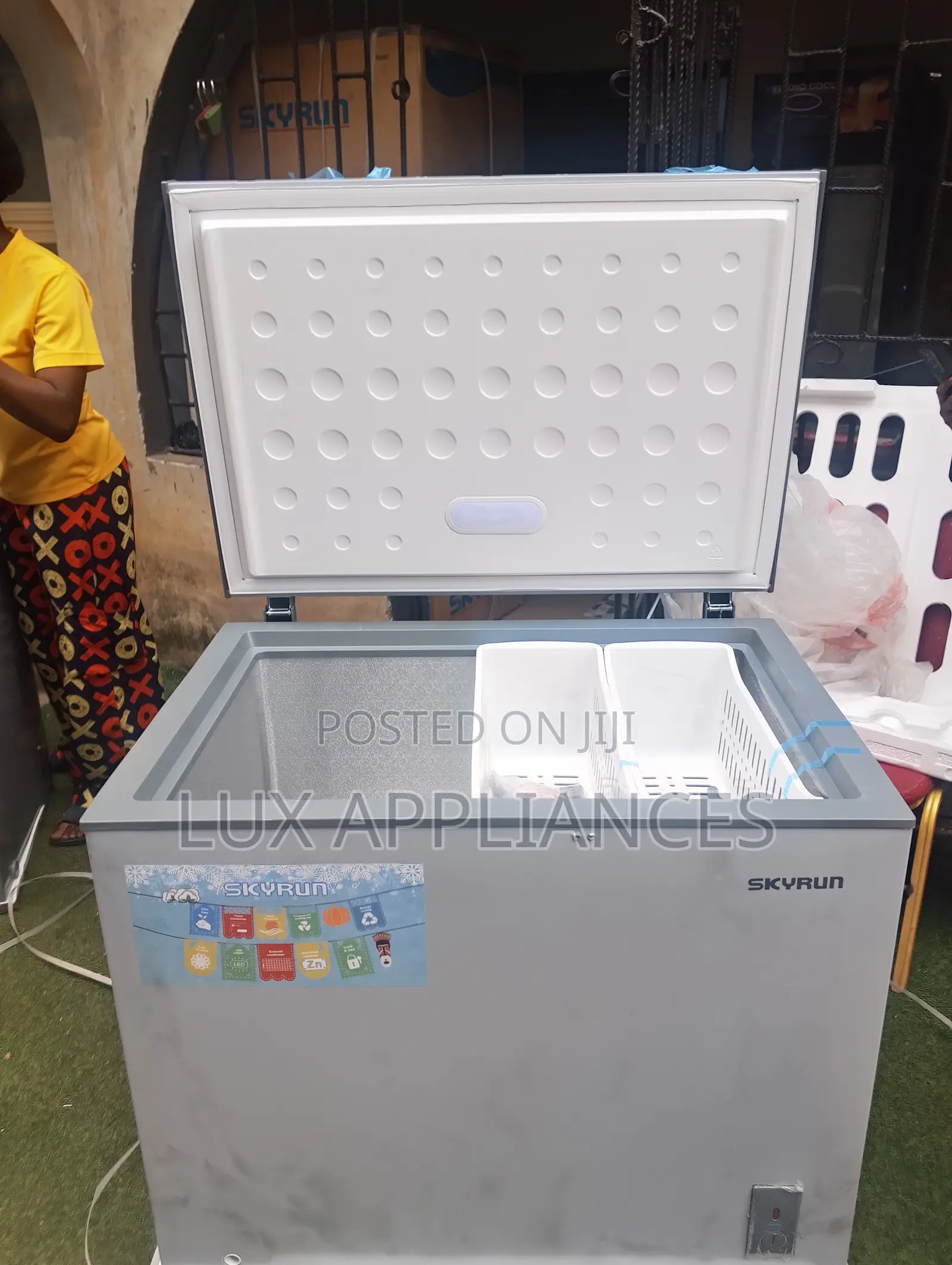Skyrun BD260A Food Preservation Chest Freezer