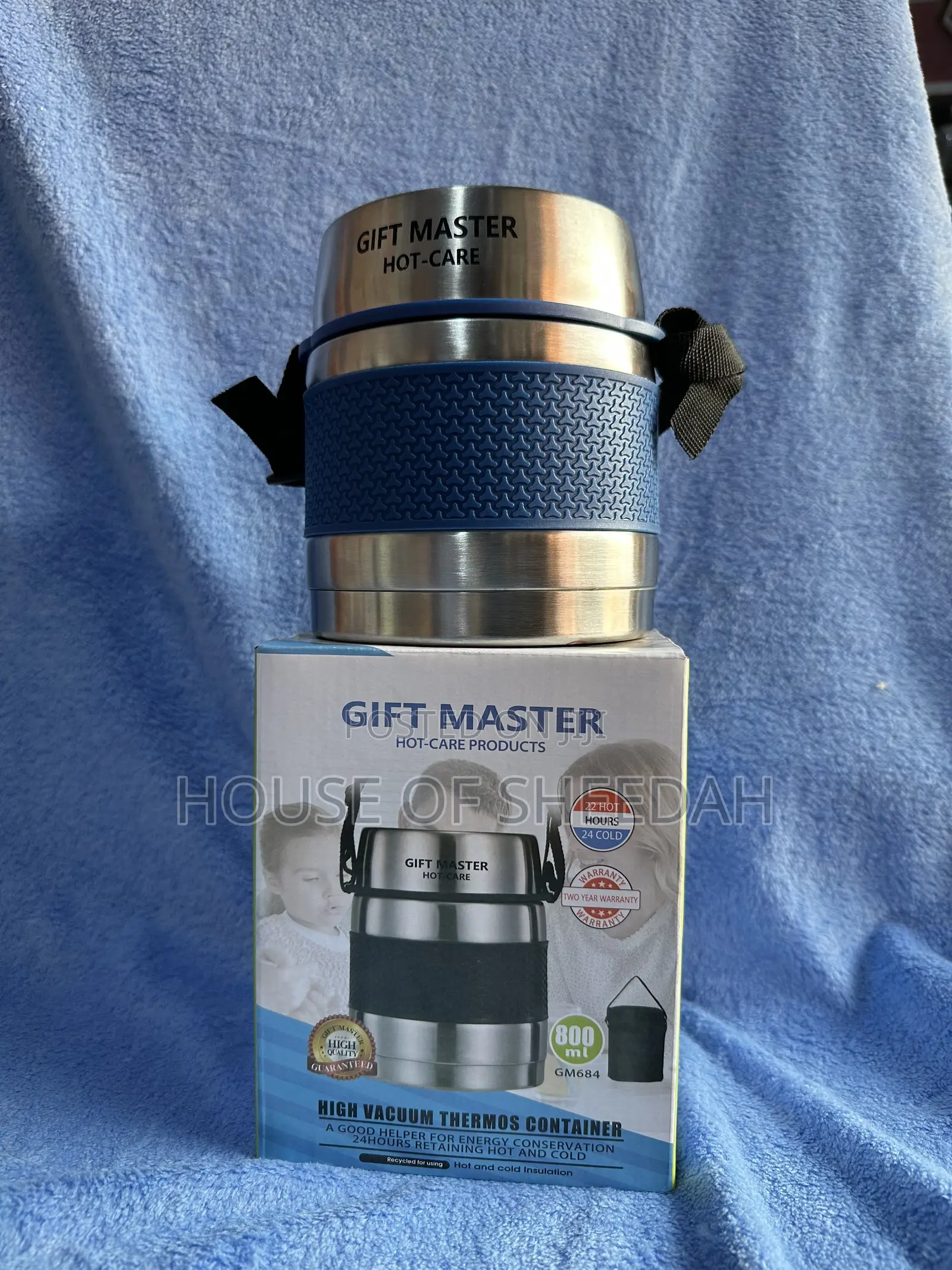 Gift Master High Vacuum Thermos Food Flask 800ml