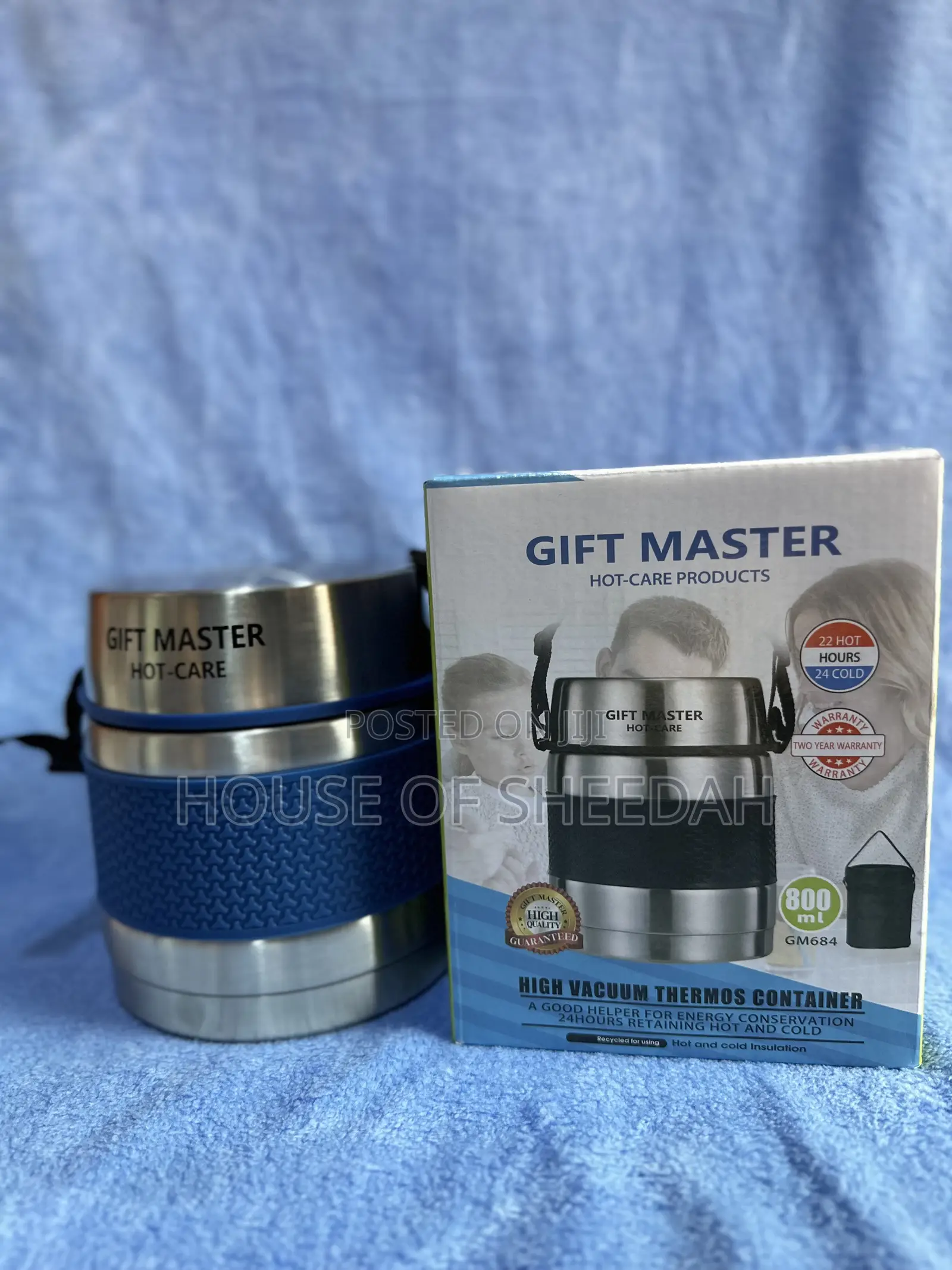 Gift Master High Vacuum Thermos Food Flask 800ml