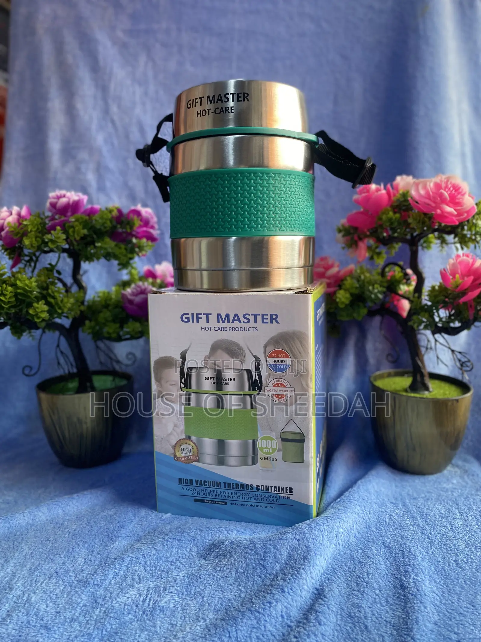 Gift Master Hot-Care 1000ml High Vacuum Thermos Container