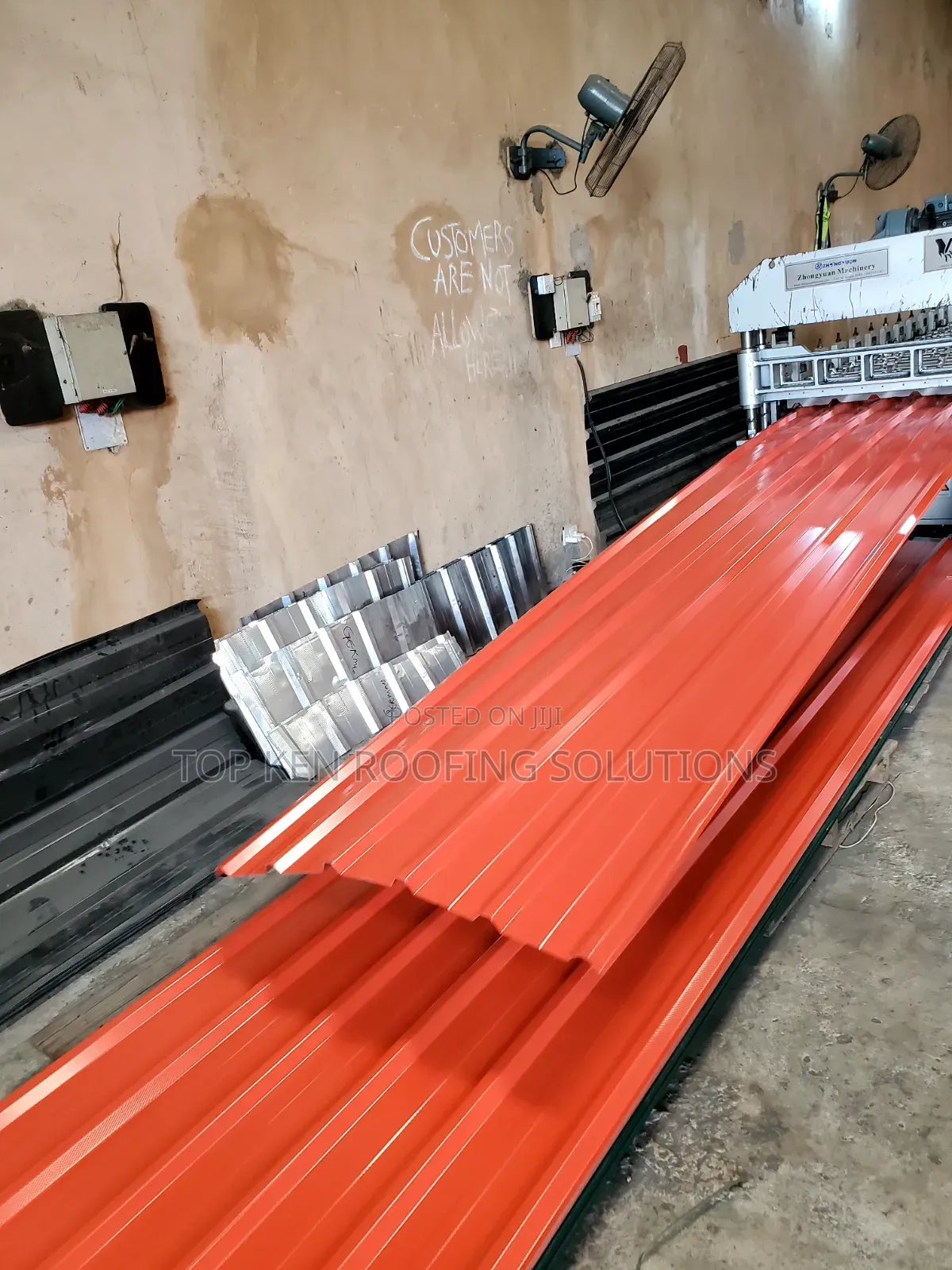 0.45mm Tc Red Oven Baked Sheet