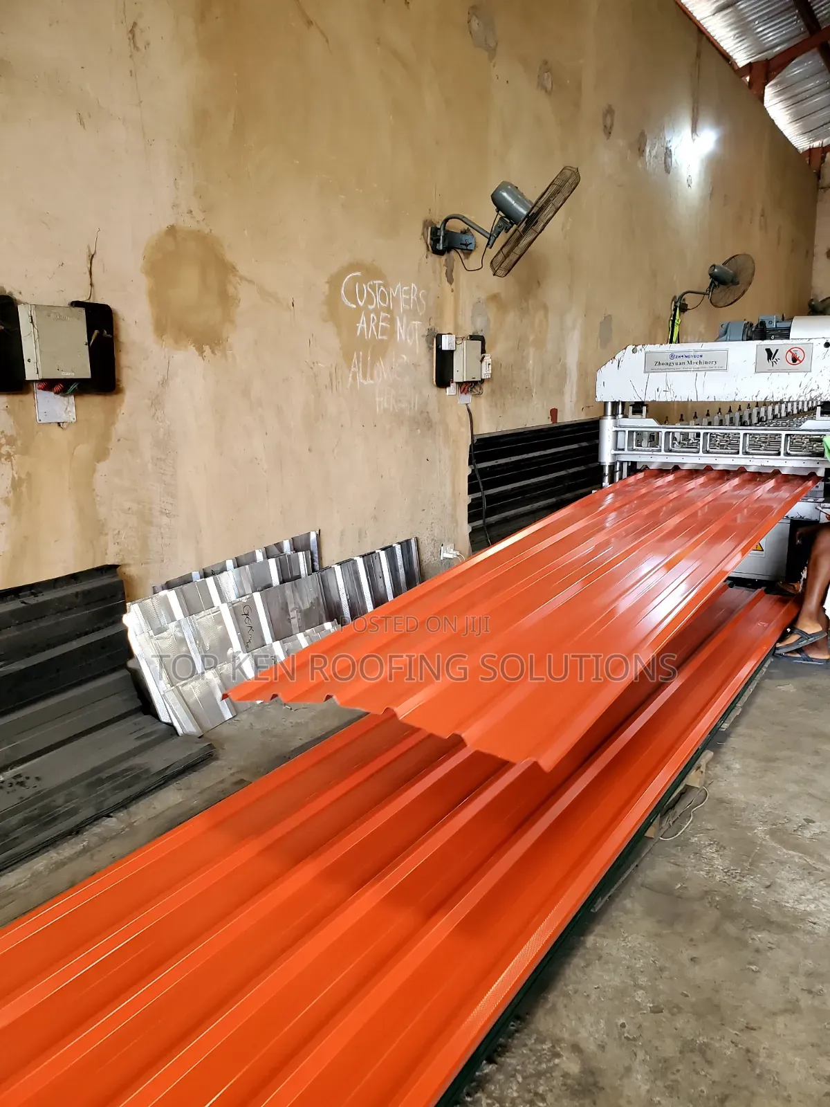 0.45mm Tc Red Oven Baked Sheet