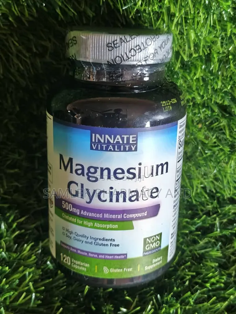 Innate Vitality Magnesium Glycinate 500mg -120caps