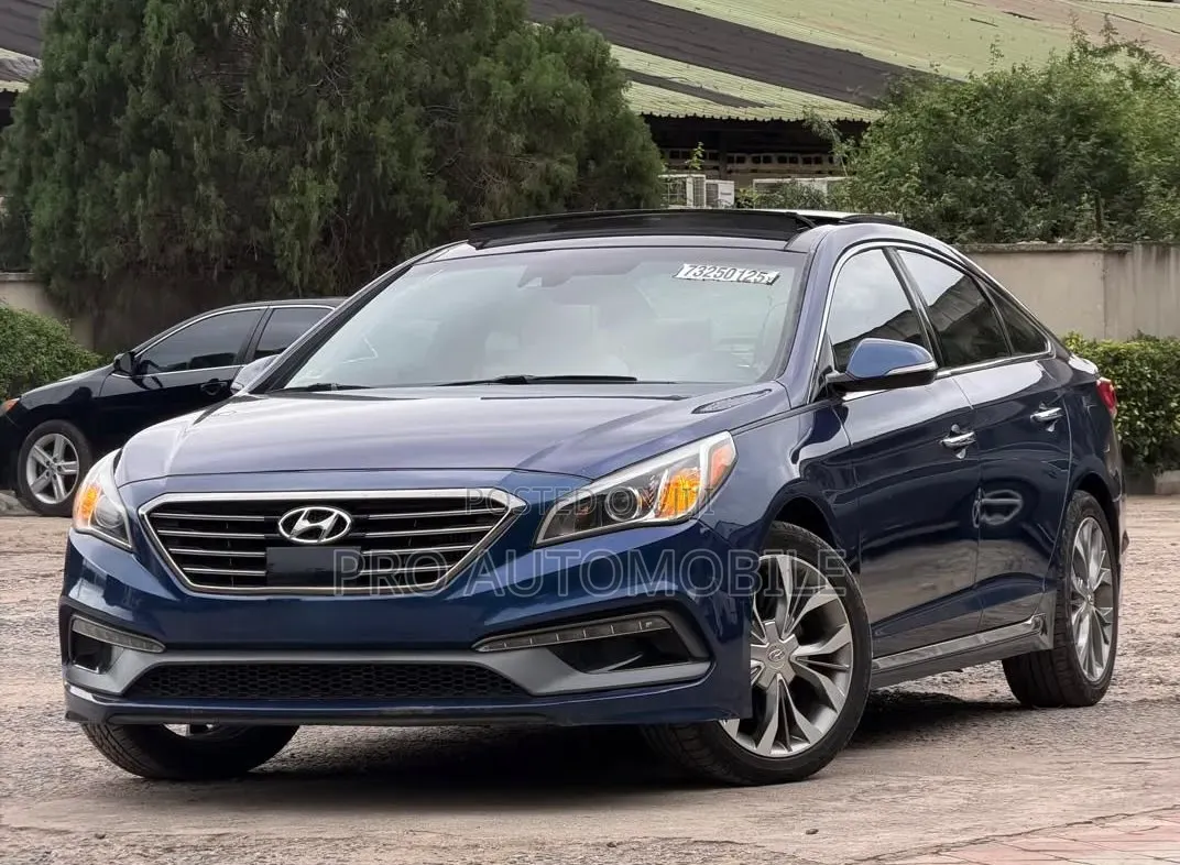 Hyundai Sonata Limited 2.0T 4dr Sedan (2.0L 4cyl Turbo 6A) 2015 Blue