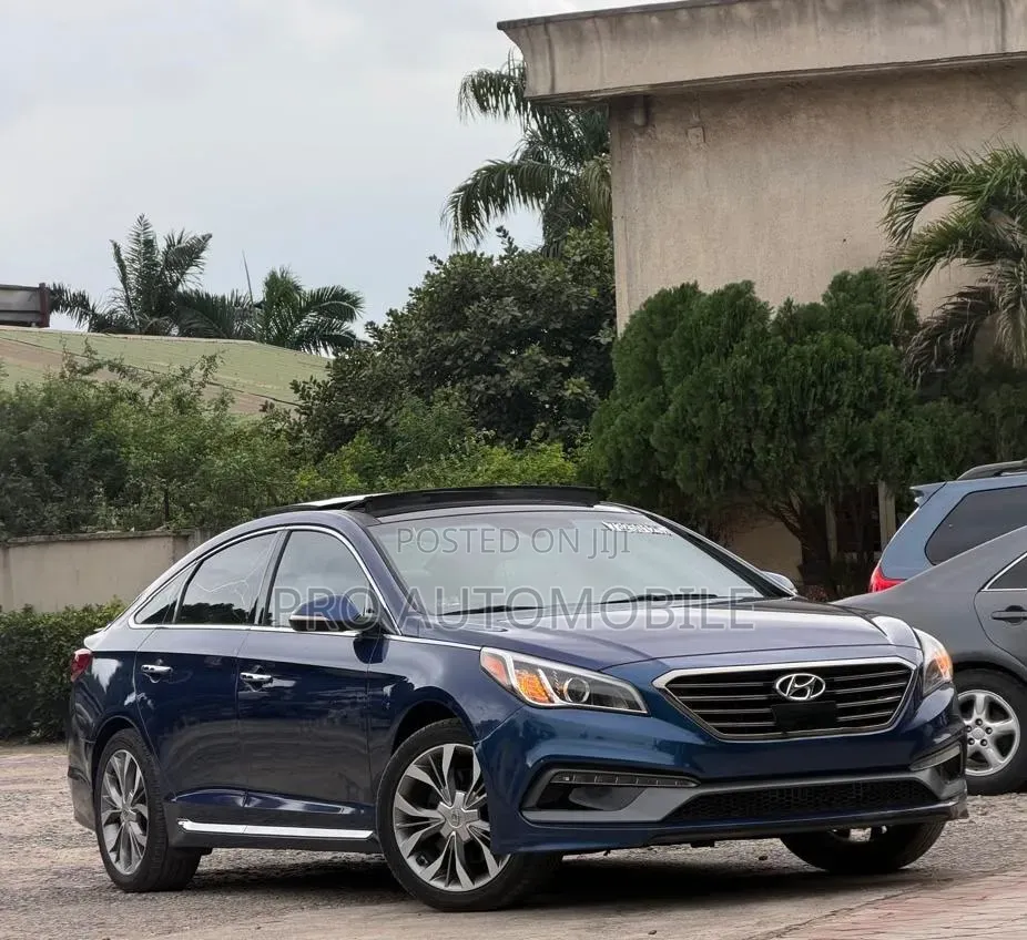Hyundai Sonata Limited 2.0T 4dr Sedan (2.0L 4cyl Turbo 6A) 2015 Blue