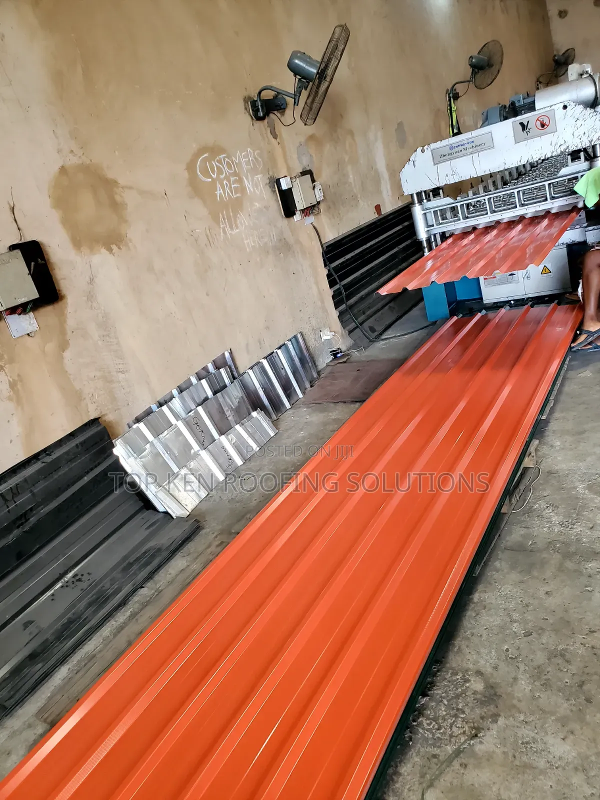 0.55mm Caliper Standard Tc Red Oven Baked Sheet