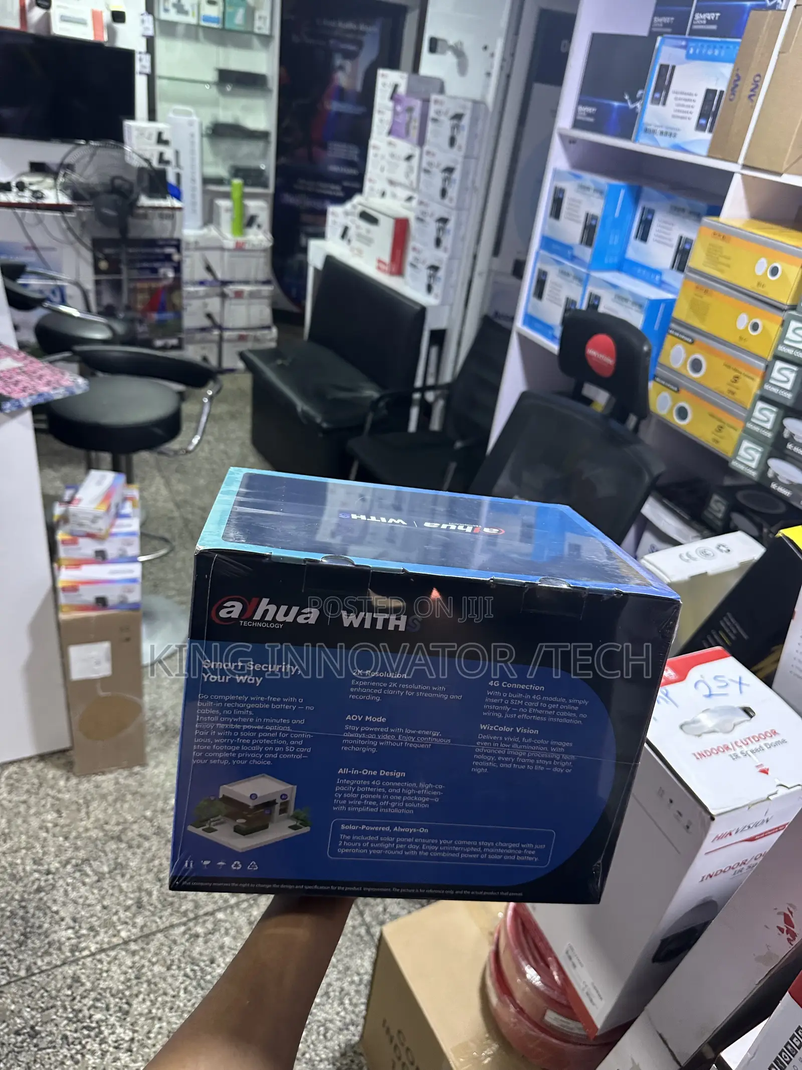 Dahua 4G Solar Camera