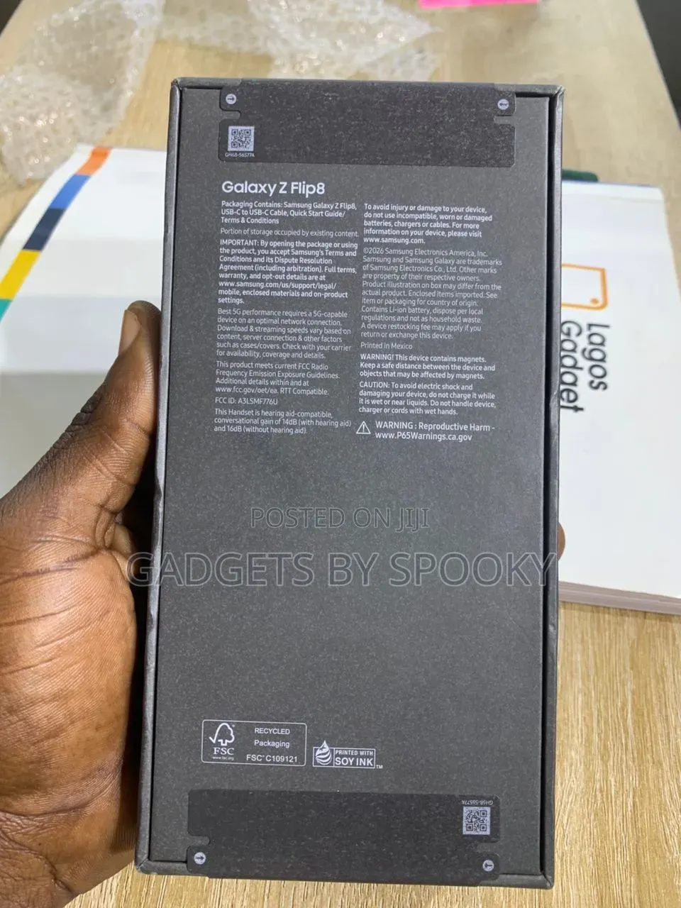 New Samsung Galaxy Z Flip8 512 GB Black