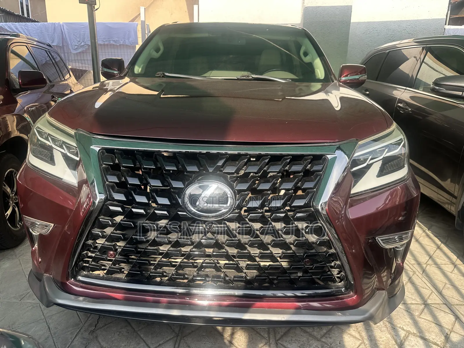 Lexus GX 460 Premium 2012 Red