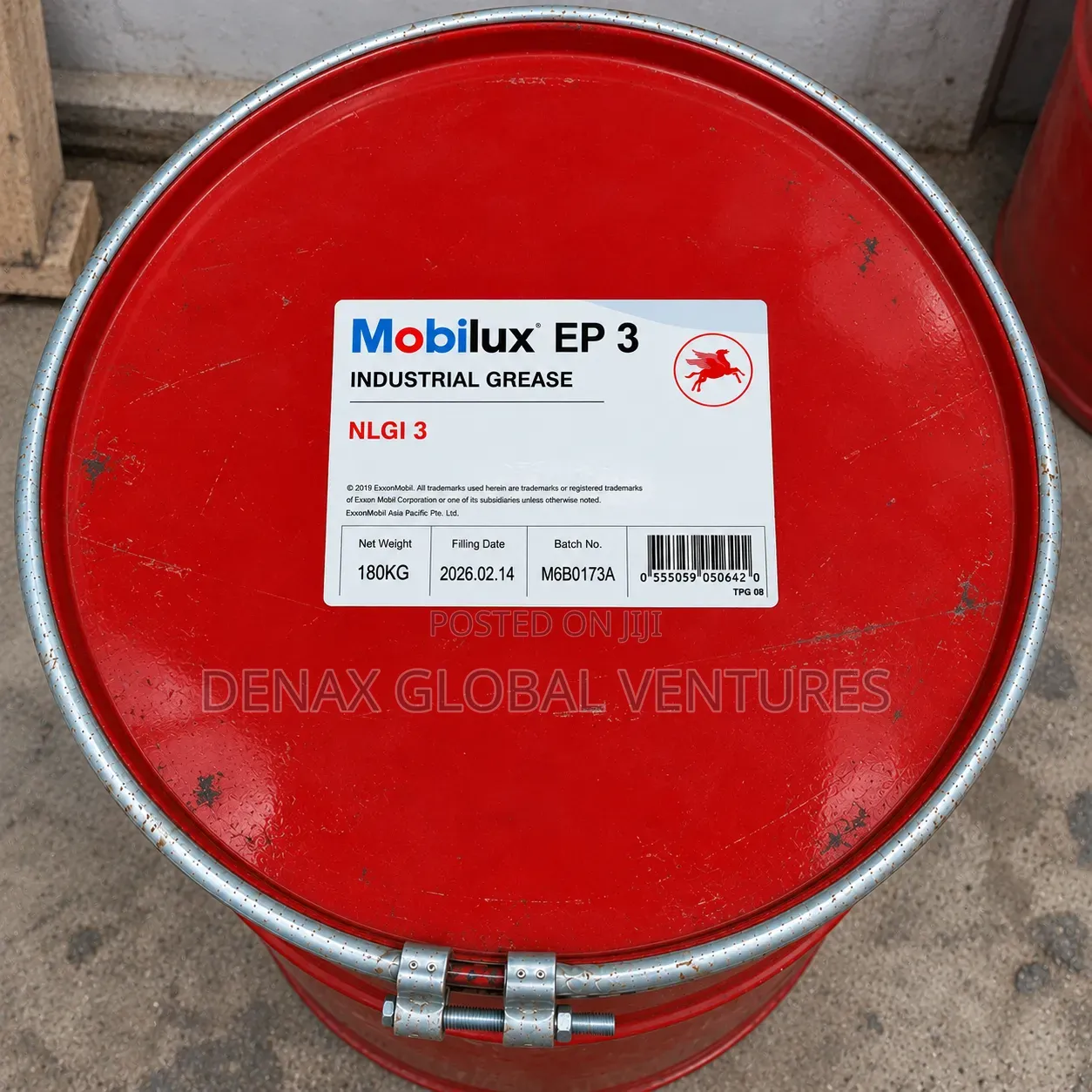 Mobil EP3 Industrial Grease 180kg