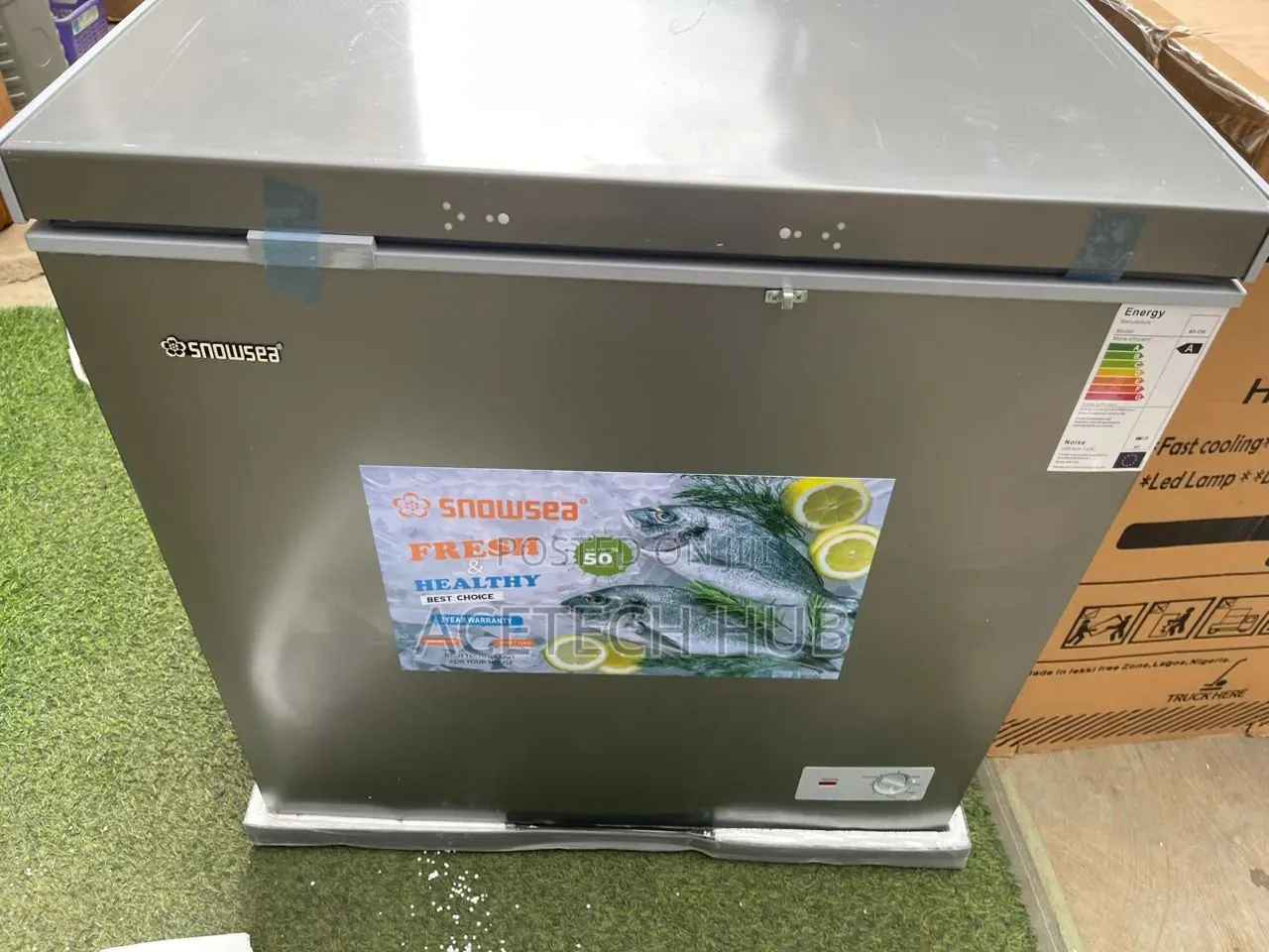 Snowsea 190L Chest Freezer for Frozen Food Storage