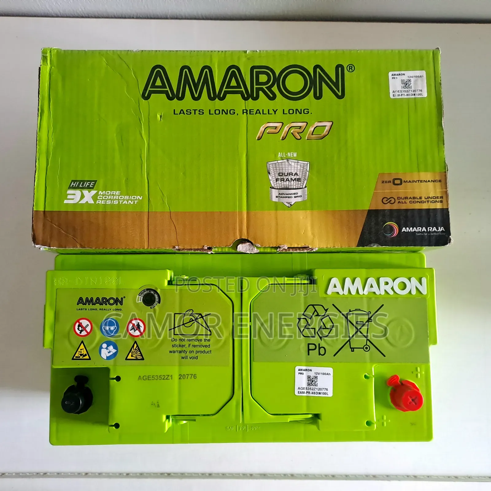 Best Car Battery for Prado, Highlander, GLE, SUVs | Amaron PRO 100Ah