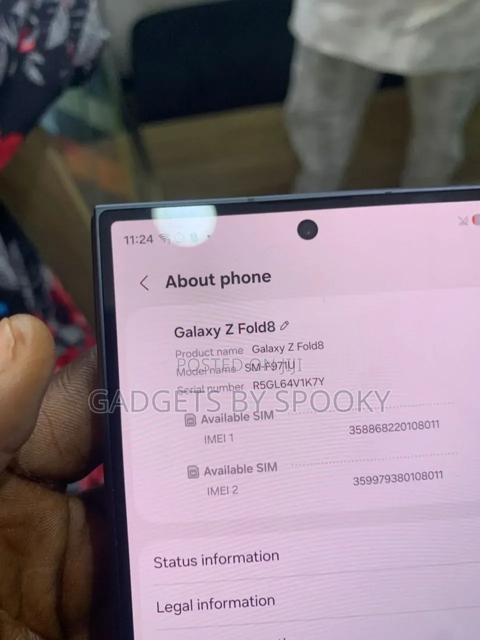 Samsung Galaxy Z Fold8 256 GB Black