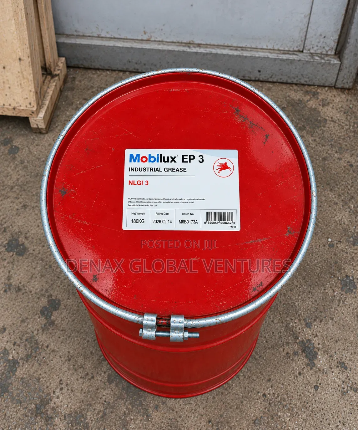 Mobil EP3 Industrial Grease 180kg