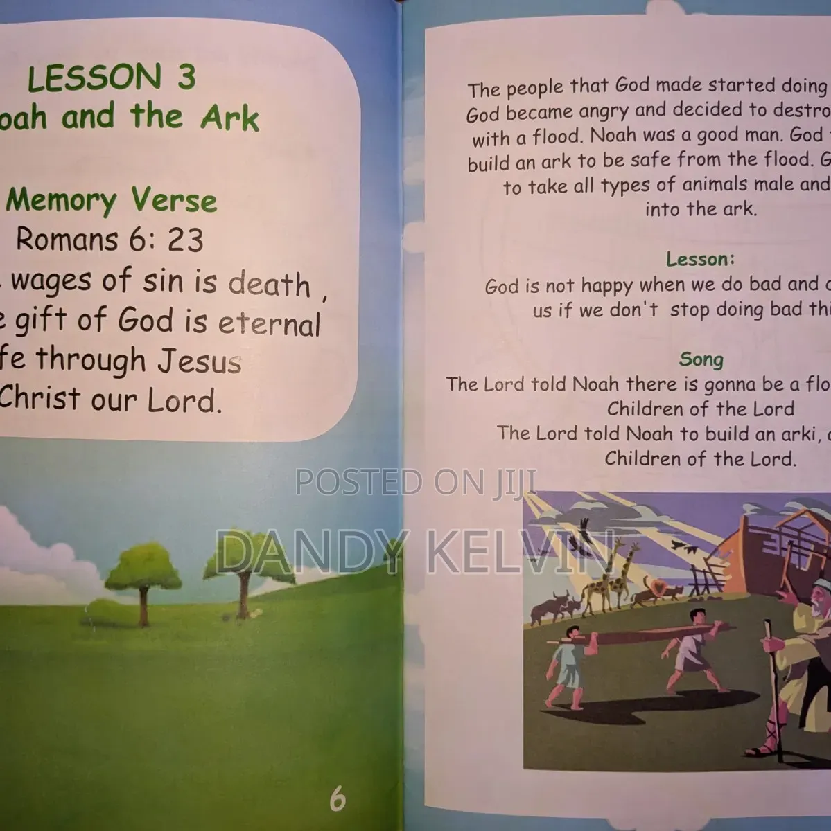 Bible Story and Activities for Kids 1 and 2