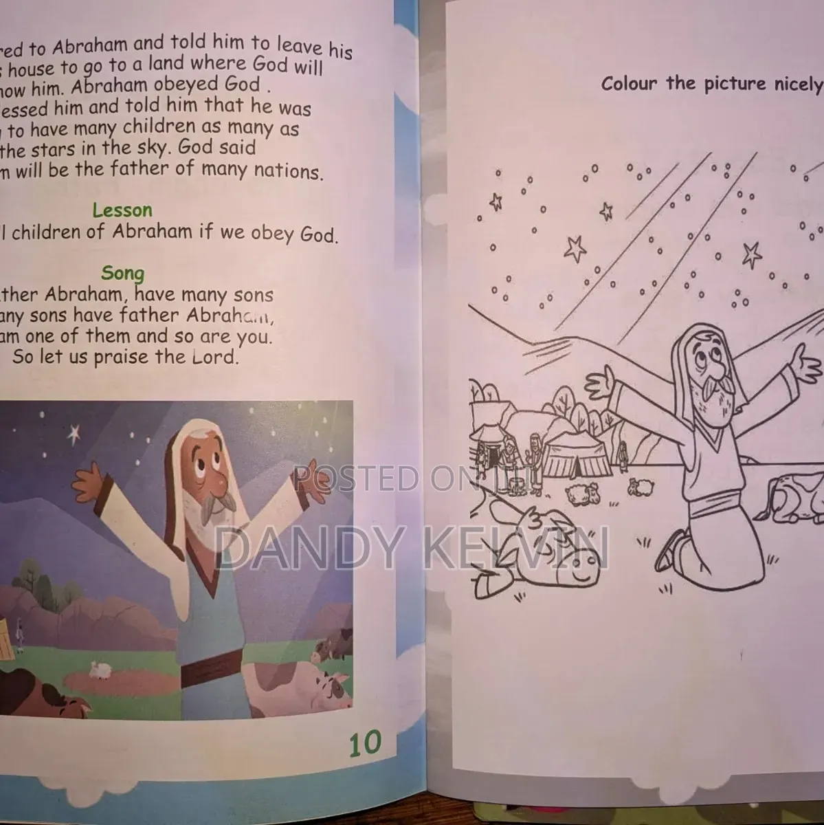 Bible Story and Activities for Kids 1 and 2