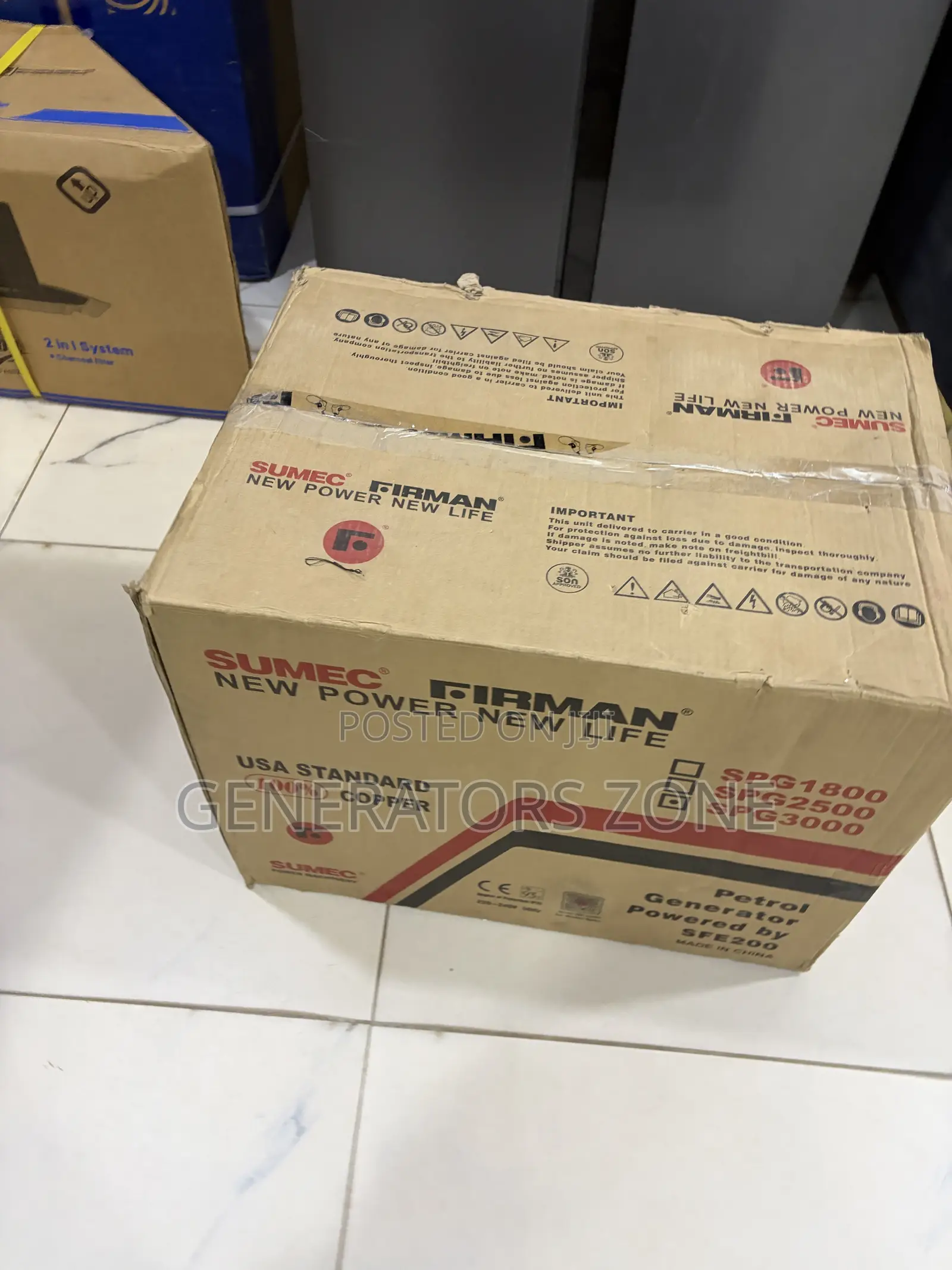 Firman SPG3000 4.5KVA Electricity Generator