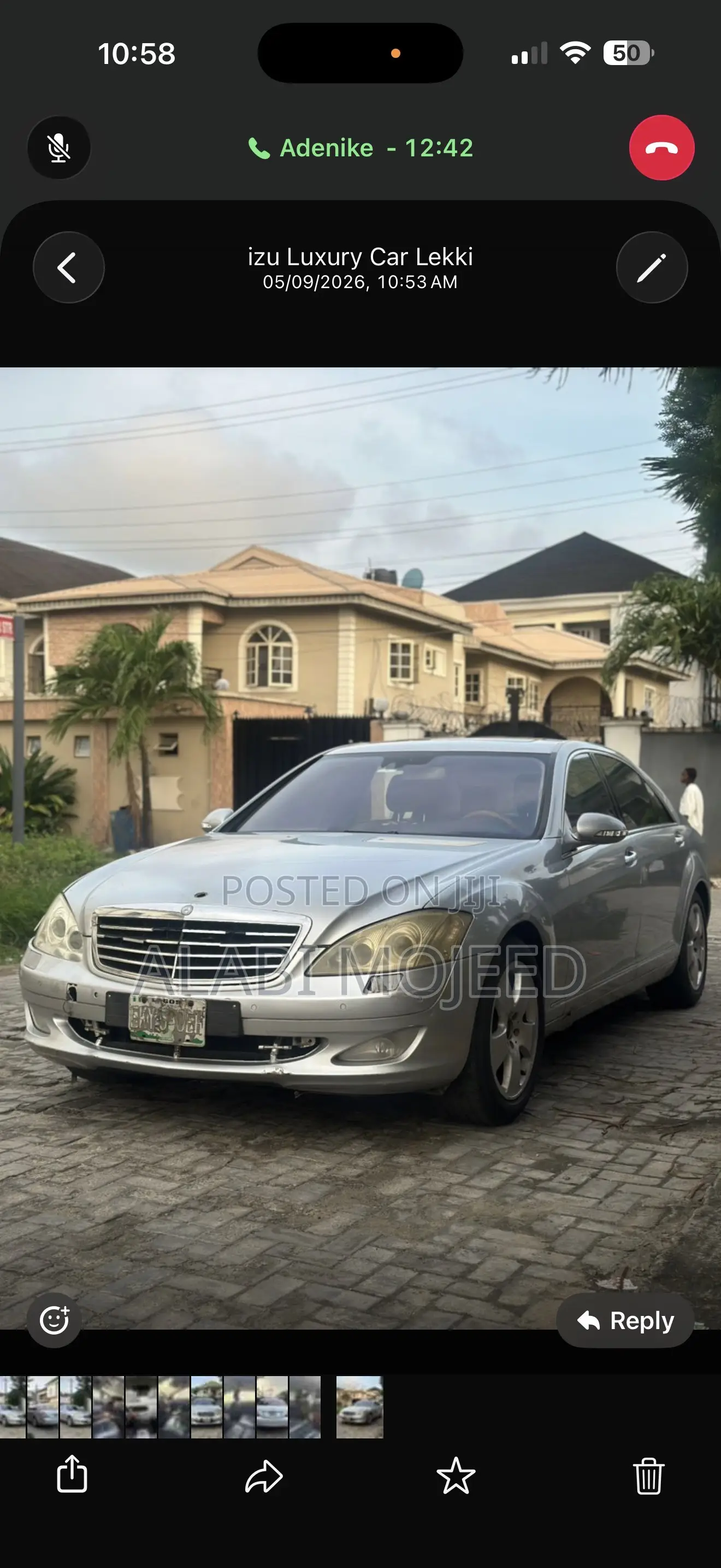 Mercedes-Benz S-Class S 500 (W221) 2008 Silver