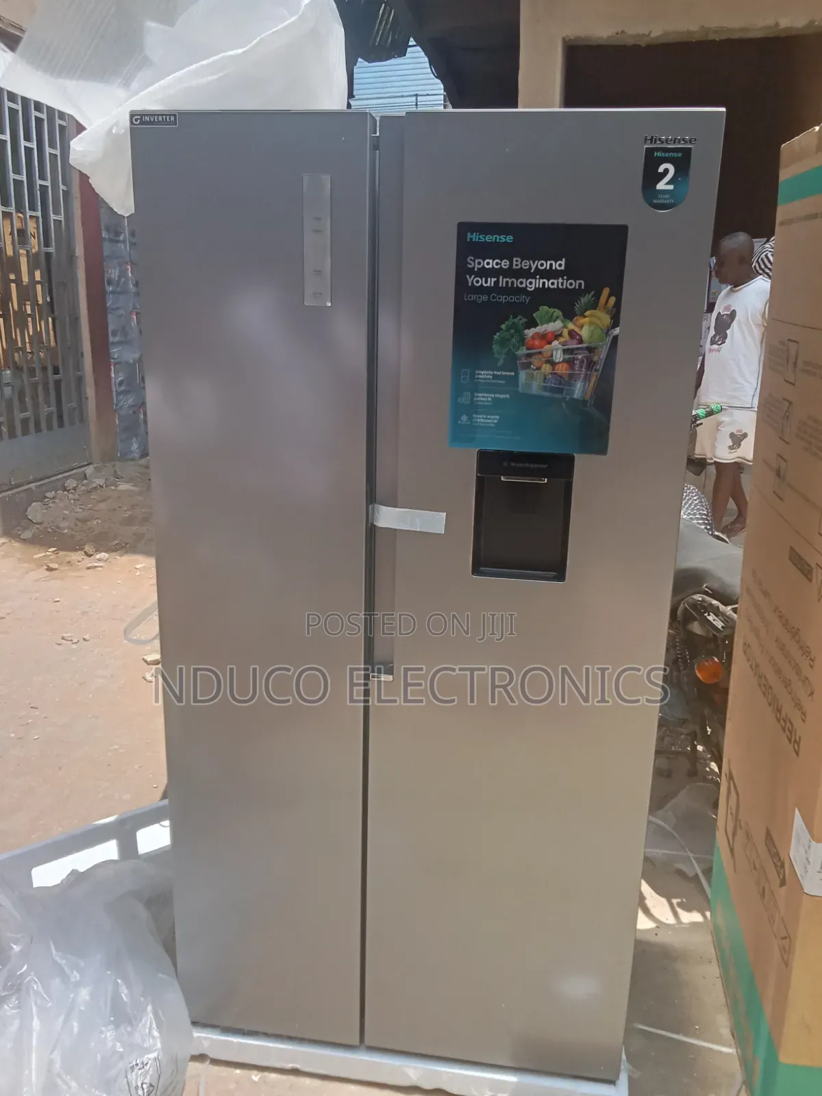 The Original Inverterside by Side Hisense Fridge