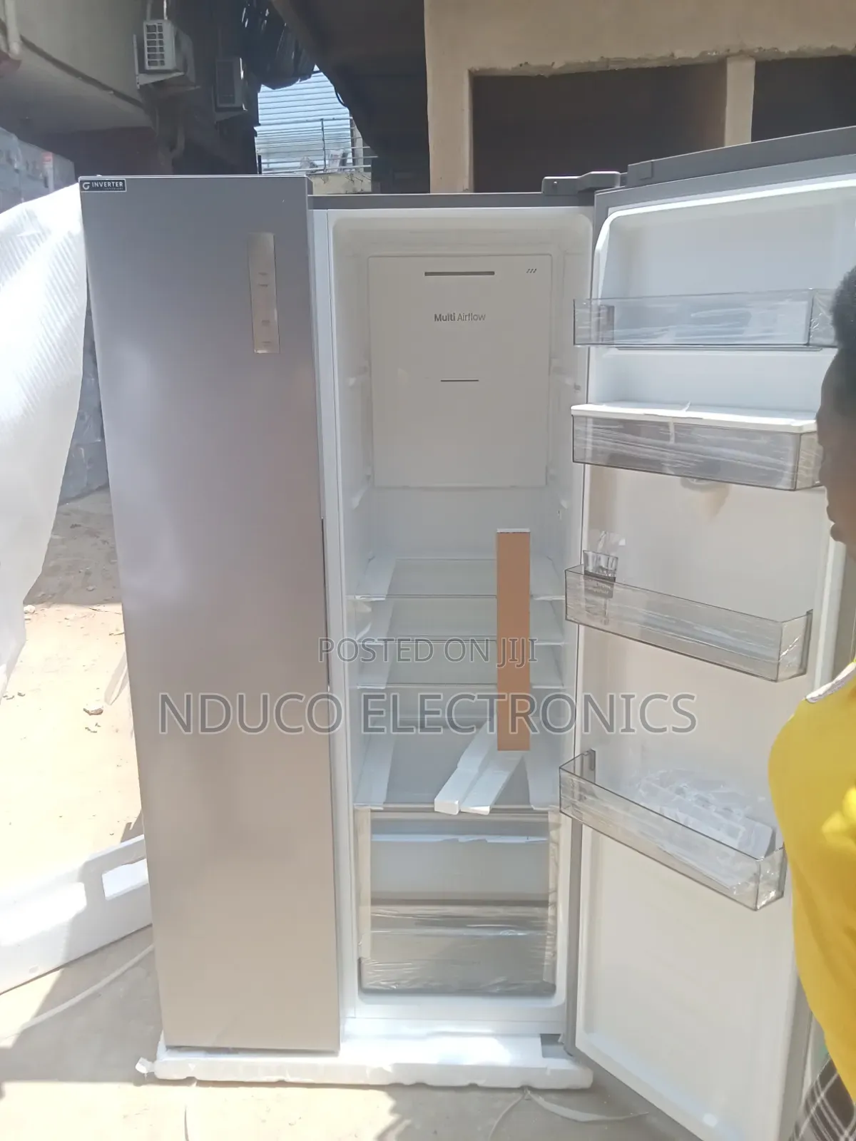 The Original Inverterside by Side Hisense Fridge