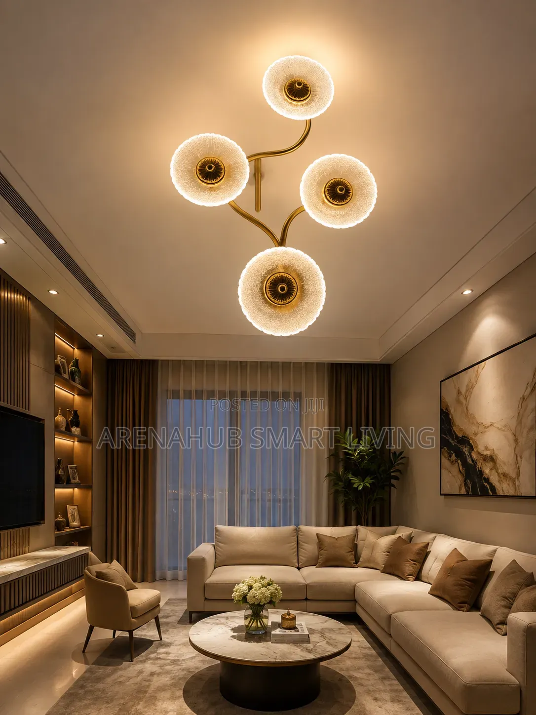 Post-Modern Luxury Crystal Led Wall Lamps Living Room Sofa TV