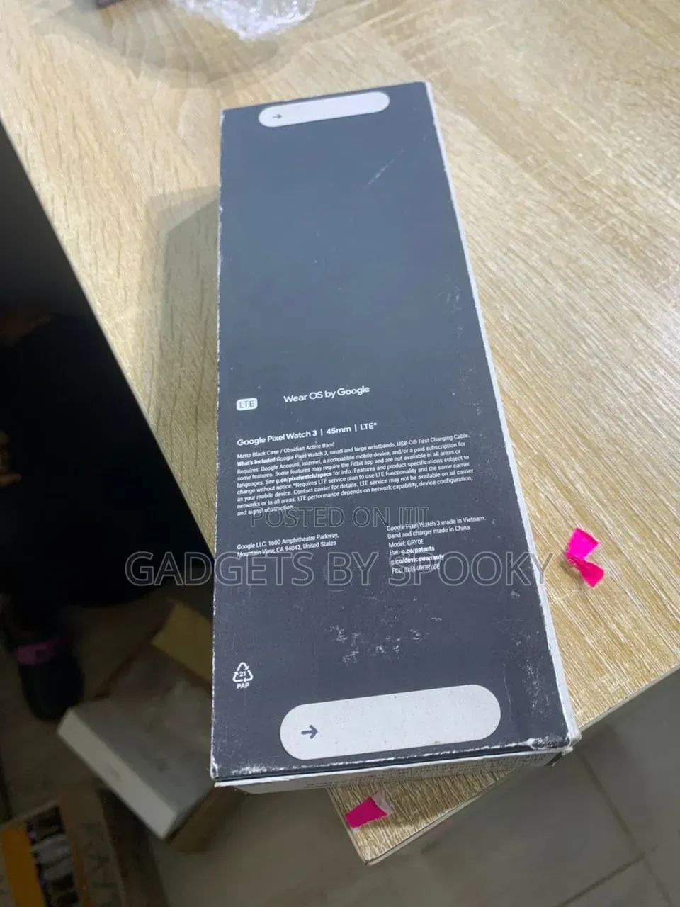Brand New Pixel Watch 3 45mm Lte (Obsidian)