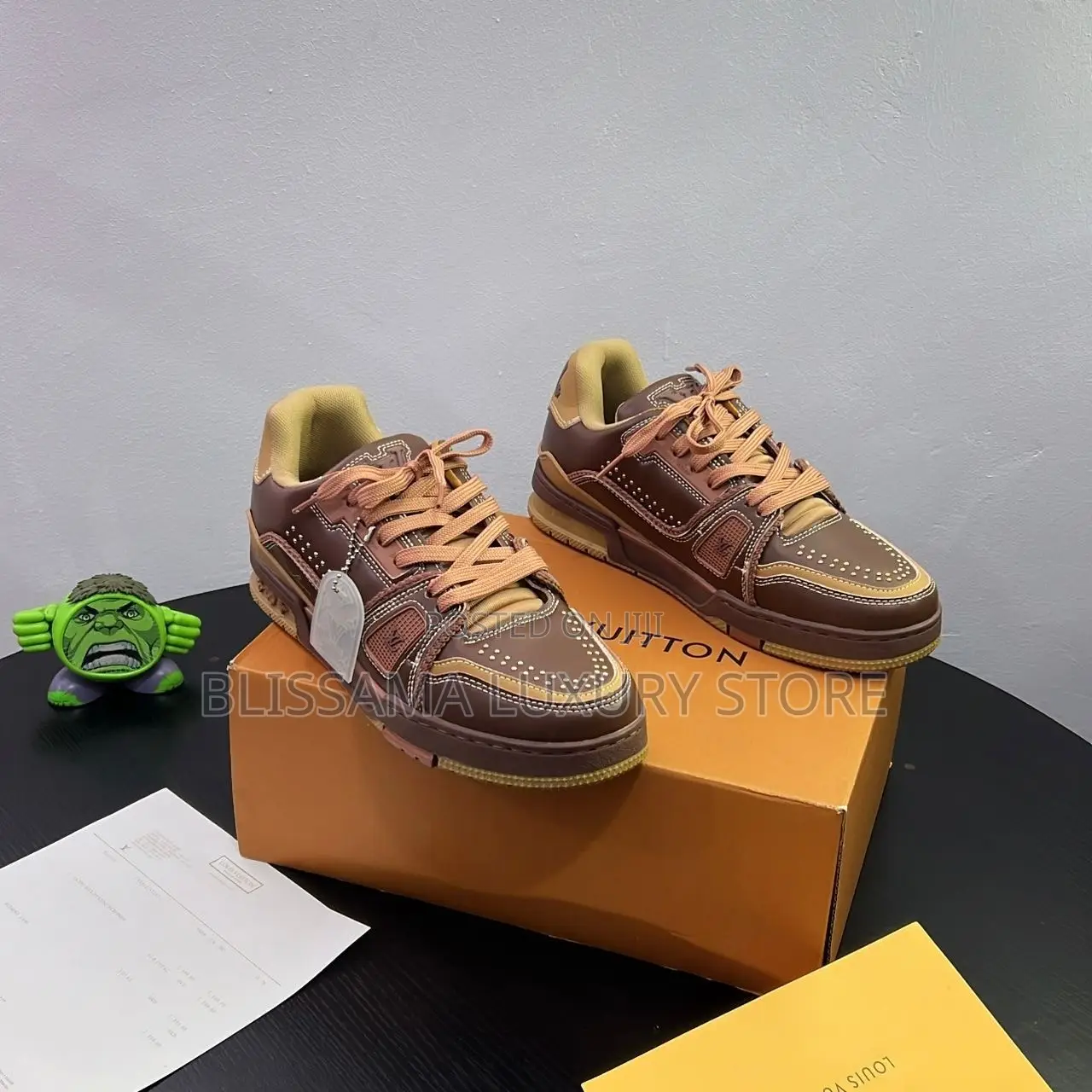 Louis Vuitton Premium Luxury Men Sneakers–Comfortable, Durable/Stylish