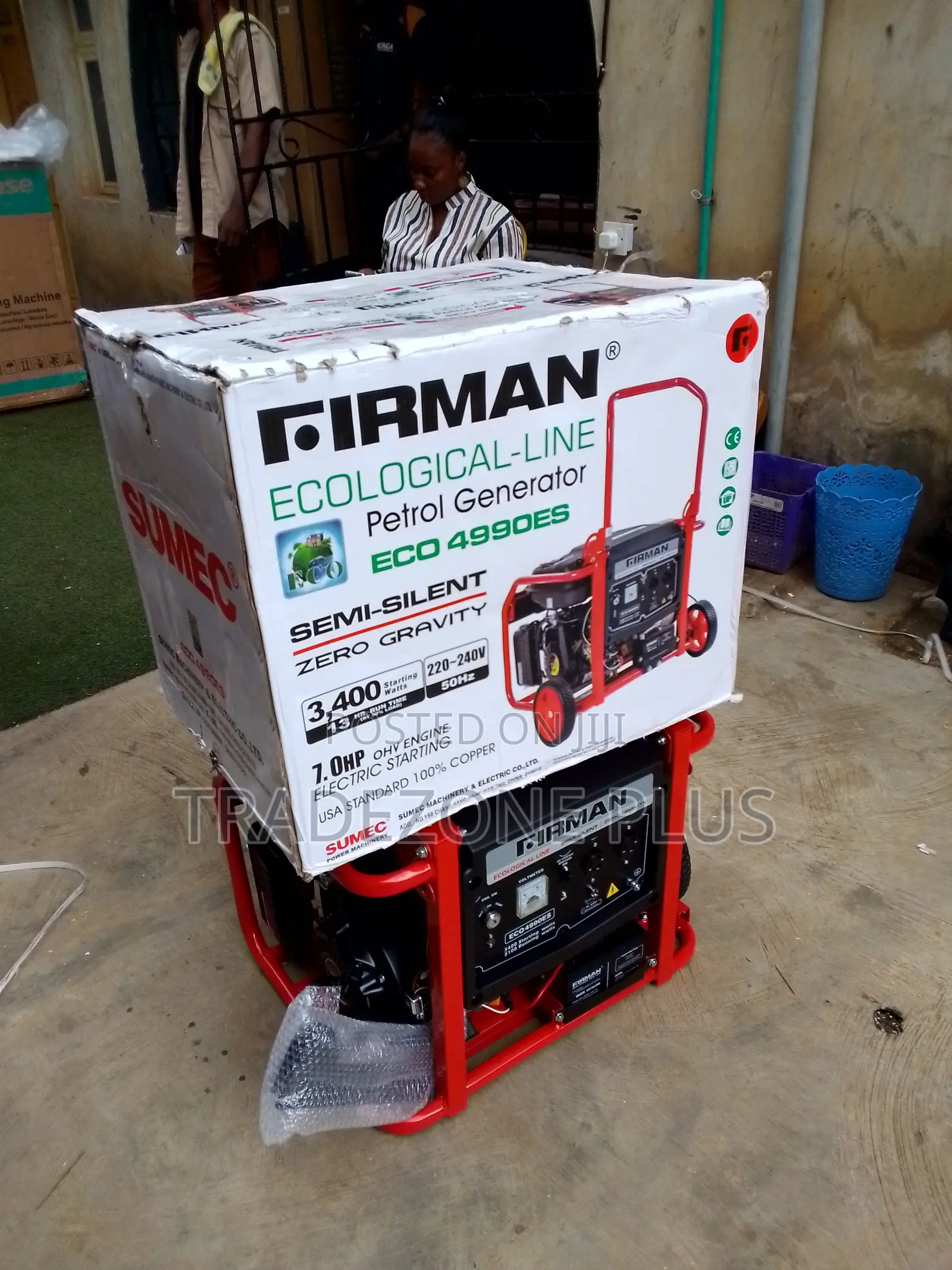 Firman ECO4990ES 3.4kVA Power Generator – Electric Start