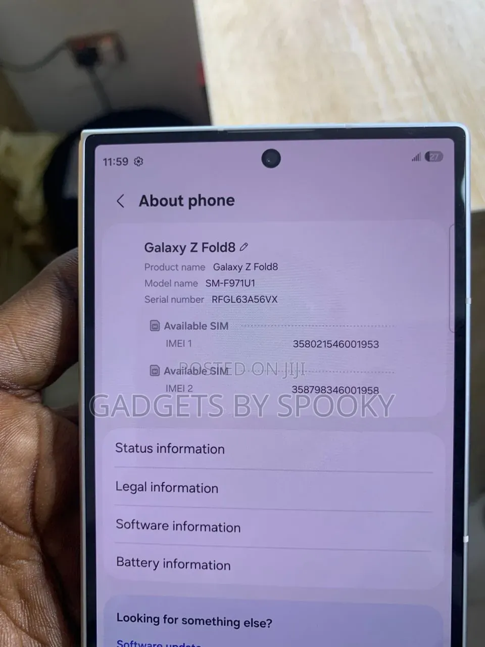 Samsung Galaxy Z Fold8 512 GB White