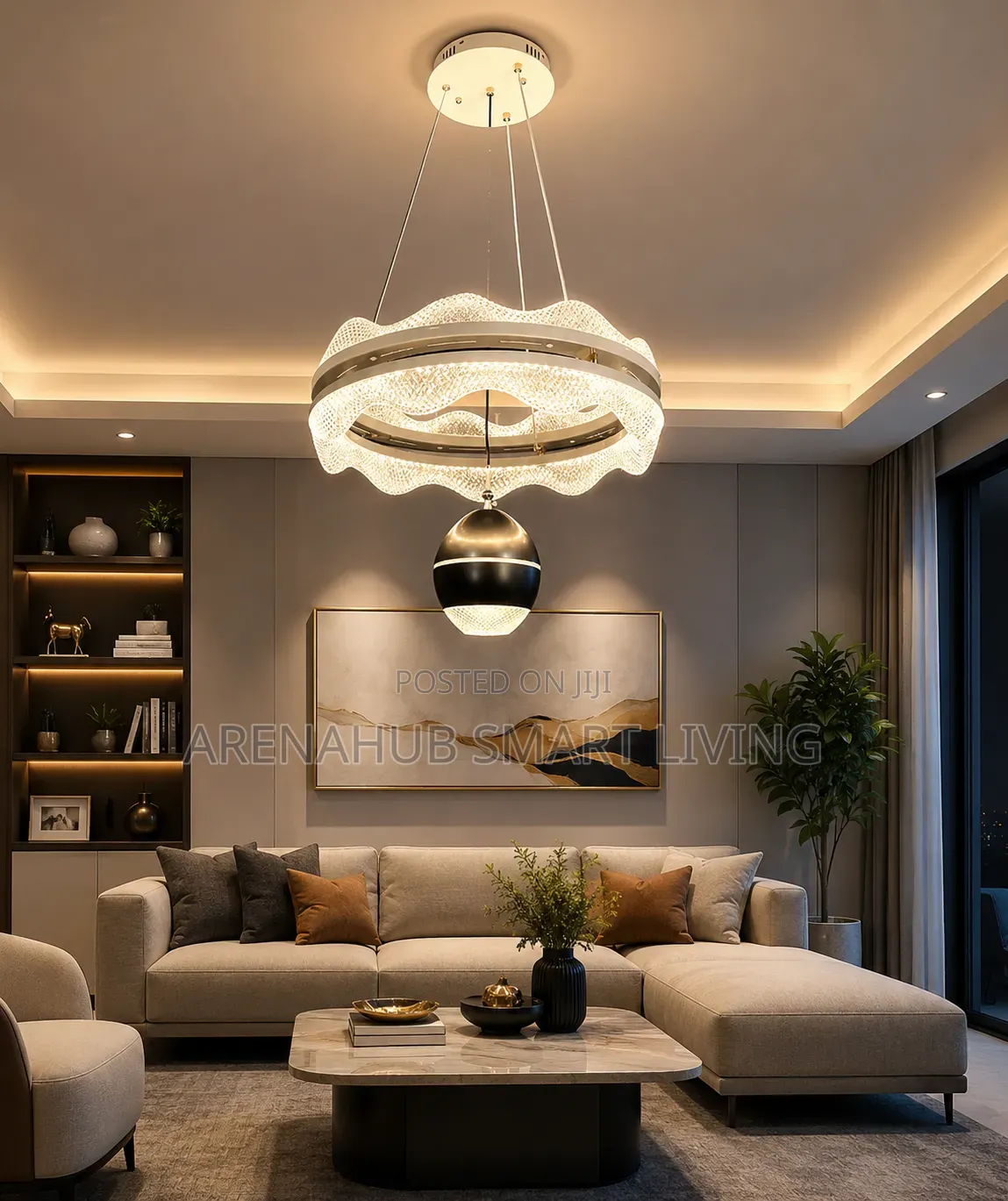 Living Room Chandelier Modern Villa Dining Room Pendant Lamp Designer
