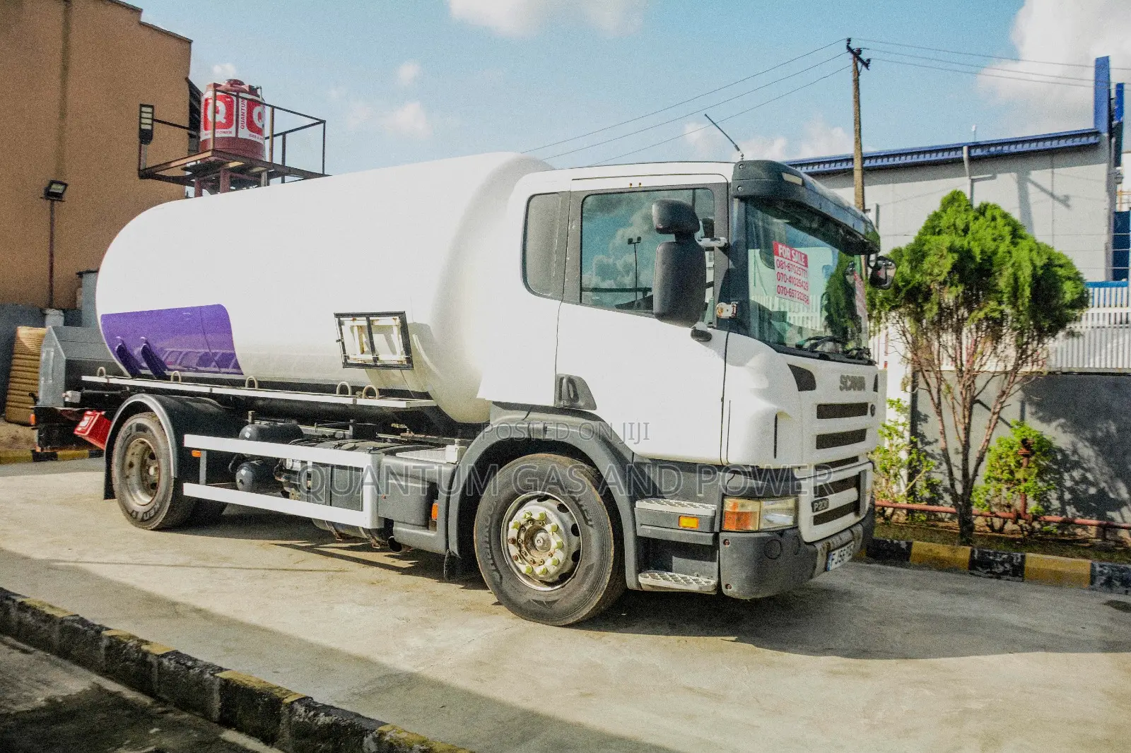 Hire 10 Tons Scania LPG Truck