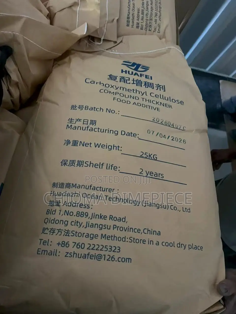 CMC Carboxymethyl Cellulose 4000