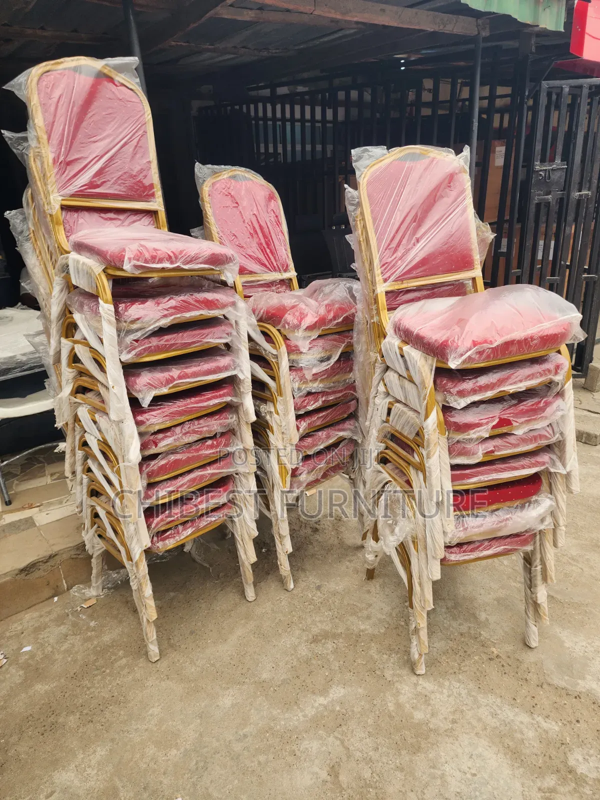 Imported Brand New Banquet Chairs.