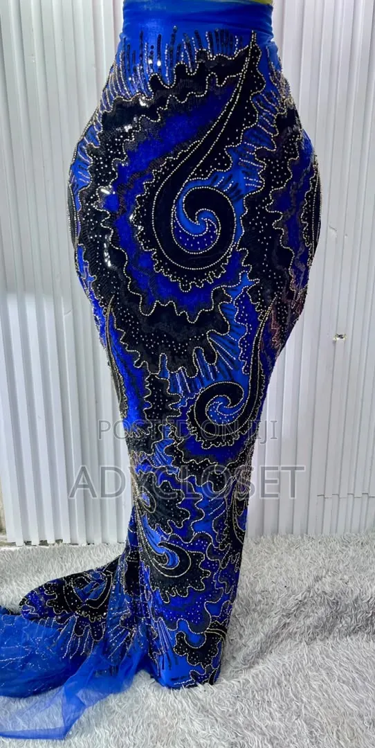 High Quality 3D Hand Beaded Lace