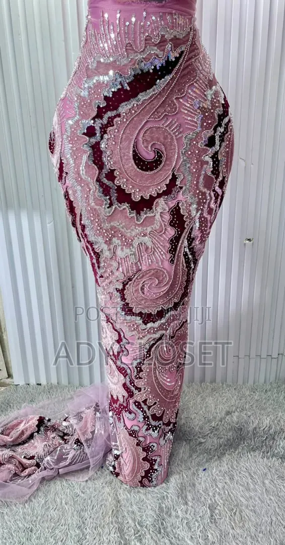 High Quality 3D Hand Beaded Lace