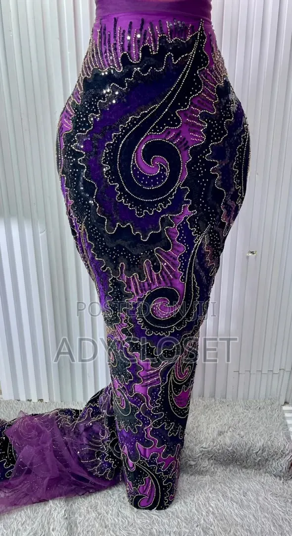 High Quality 3D Hand Beaded Lace