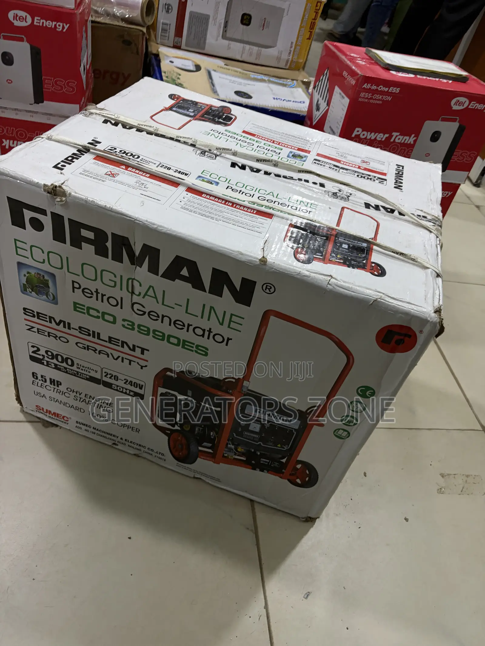 Firman ECO3990ES 4.8kva 100% Copper Enamelled Wire Generator
