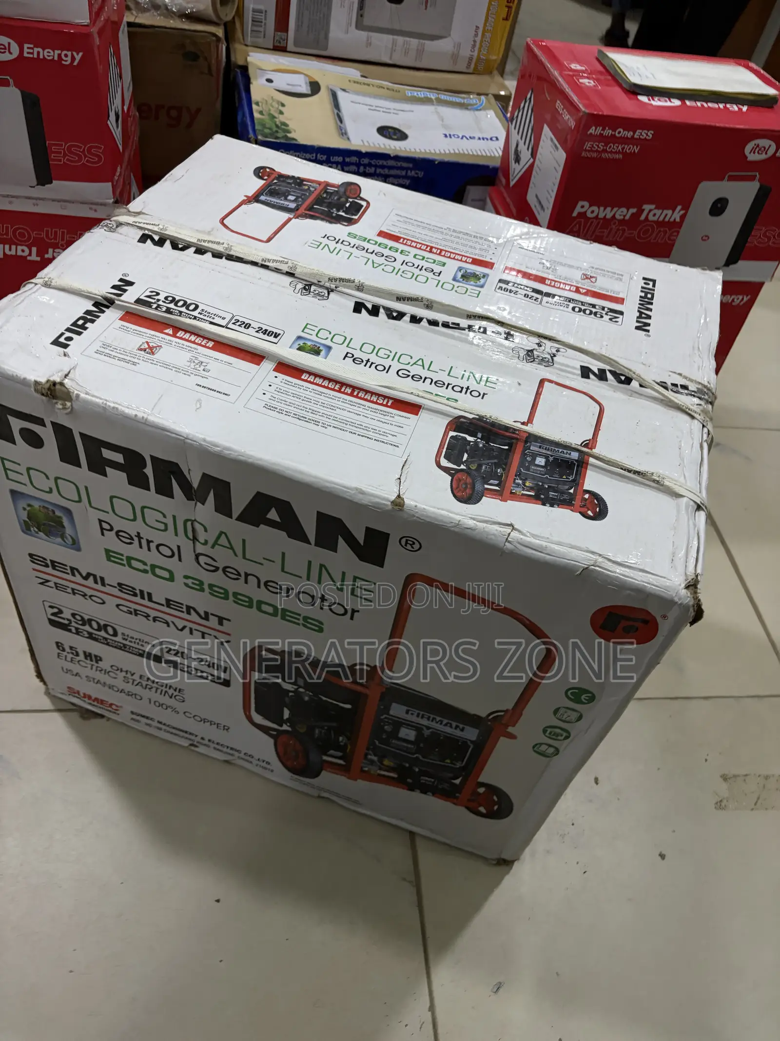 SUMEC Firman ECO3990ES Dependable 4.8kva Backup Generator